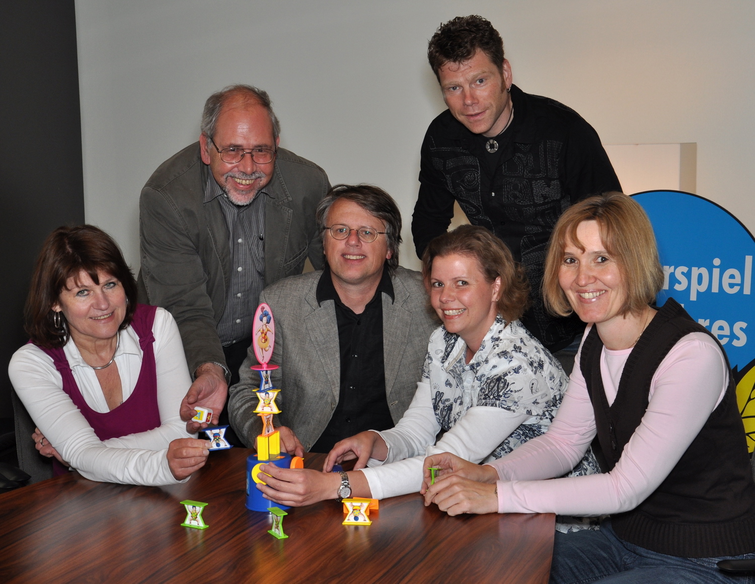 Die Jury für die Wahl des Kindespiel des Jahres.