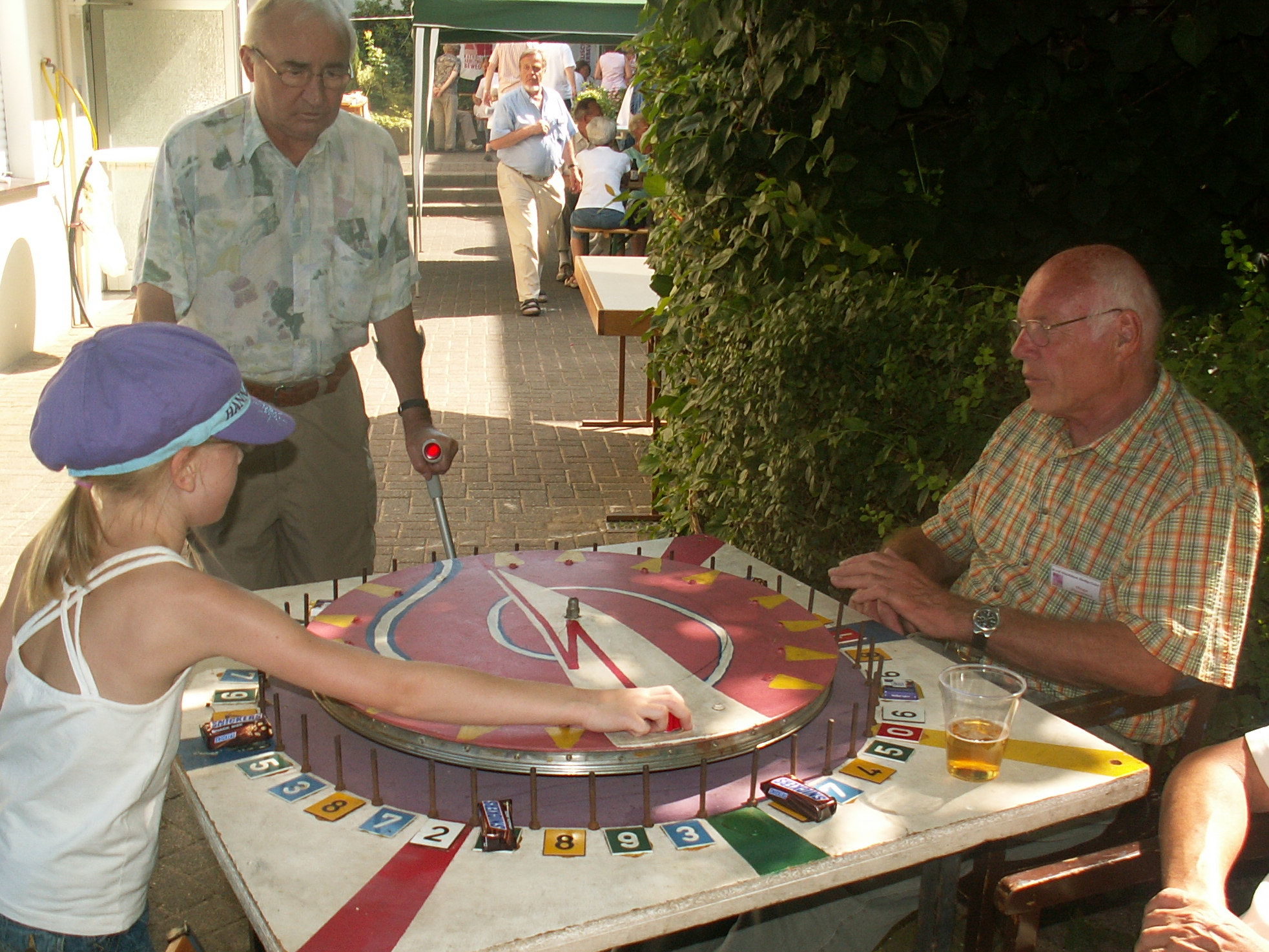 Spiele für die Kinder von der KAB auf dem Familientag im Vorjahr