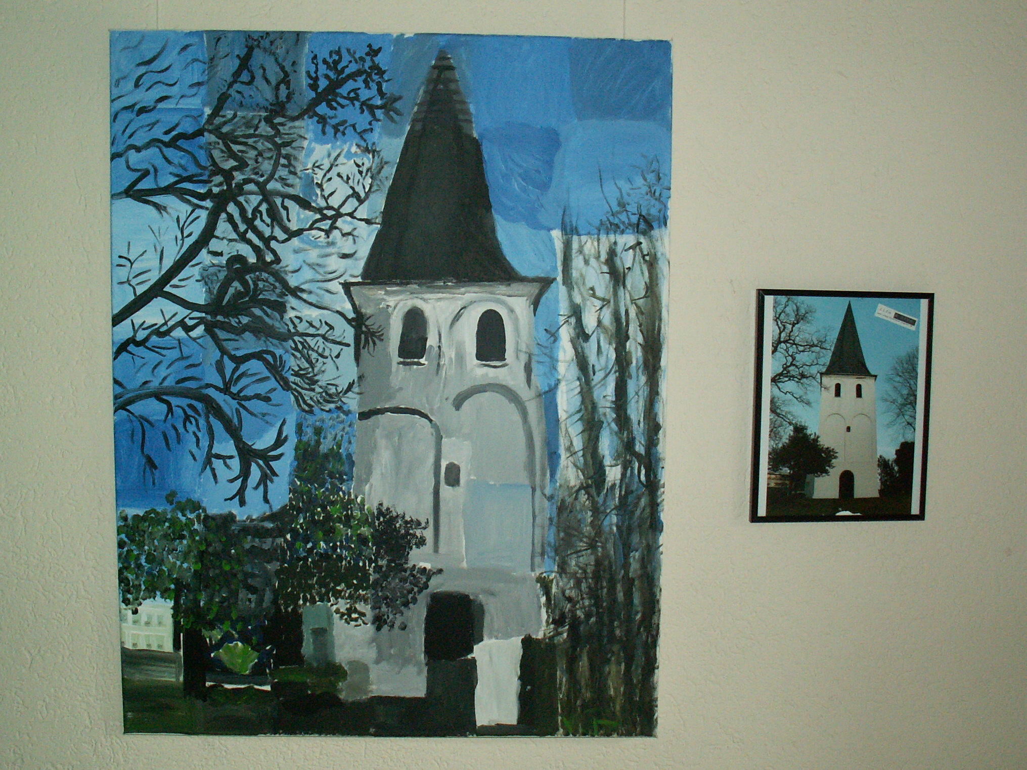 Die Dorfkirche in Hiesfeld