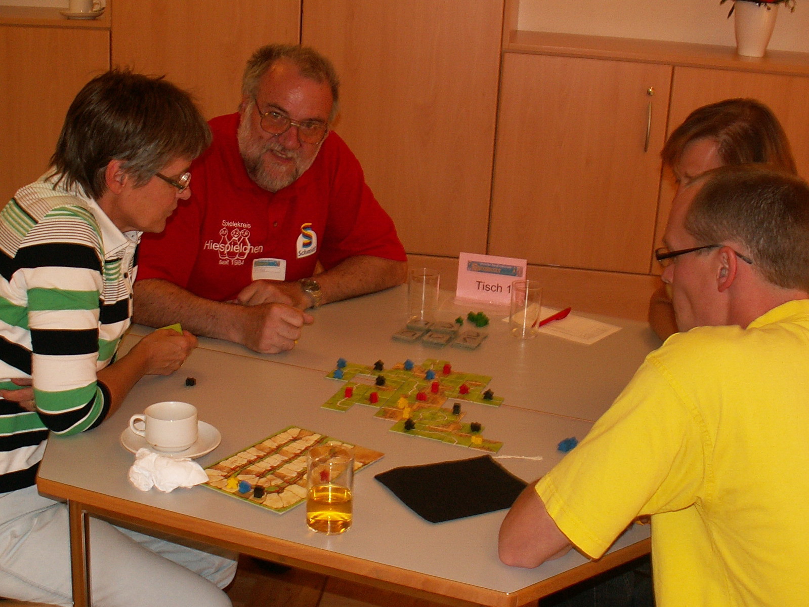 Kristiane, Friedel, Monika und Henning