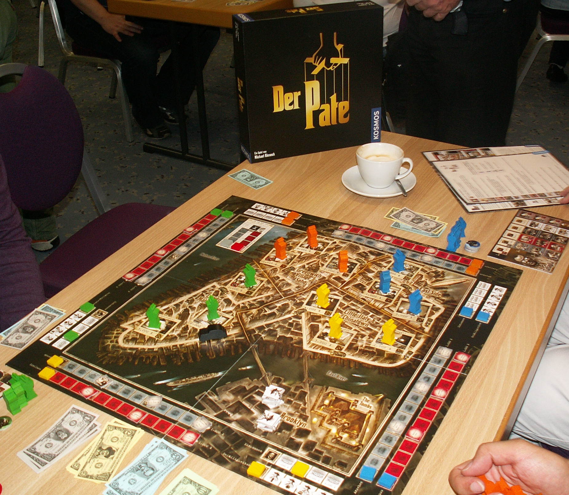 Das Spiel kann beginnen.
