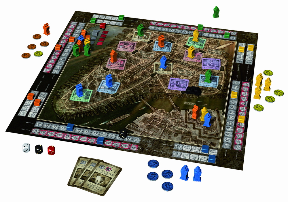 Spielplan und Material "Der Pate".