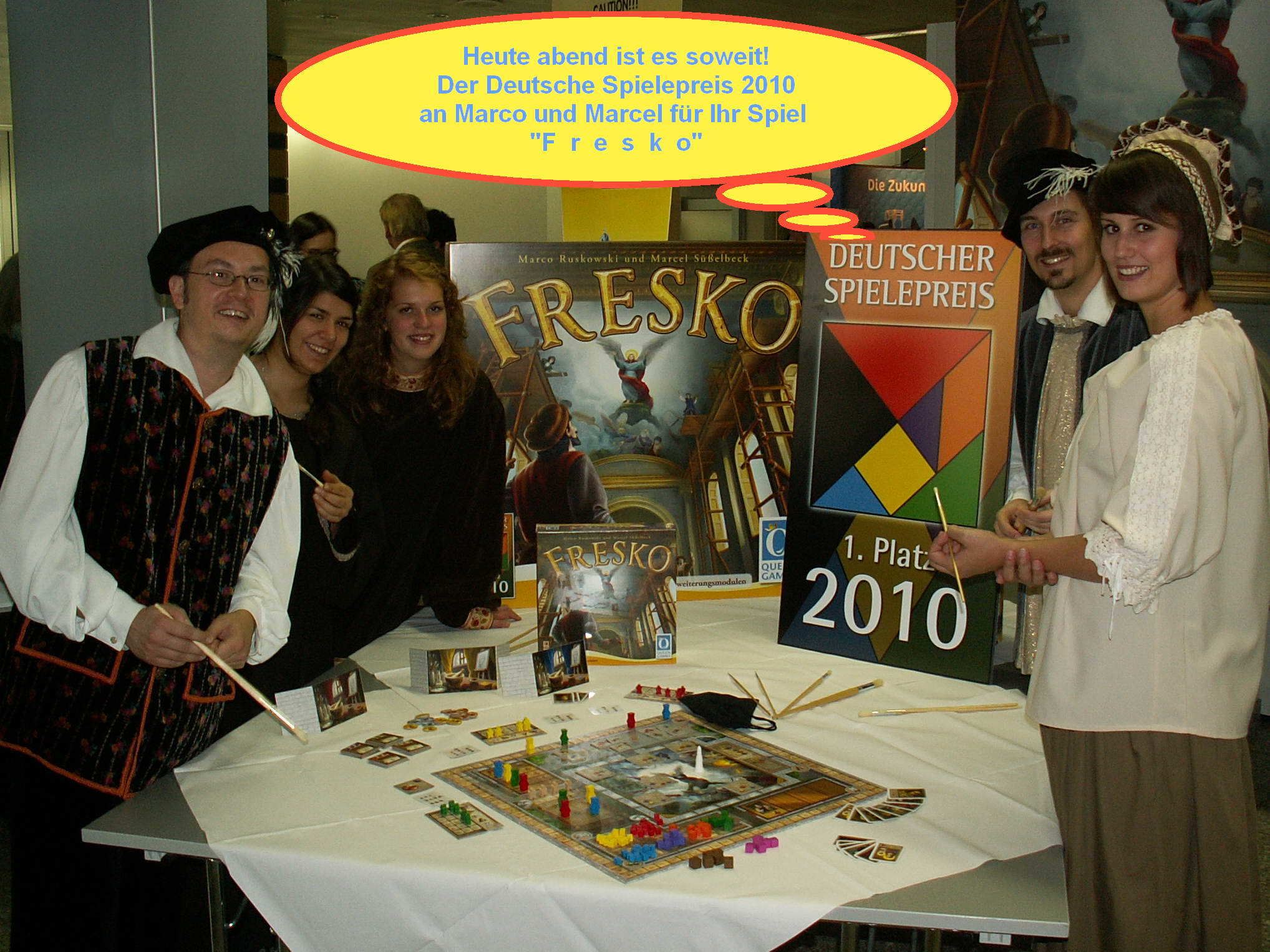 Fresko gewinnt den Deutschen Spielepreis 2010
