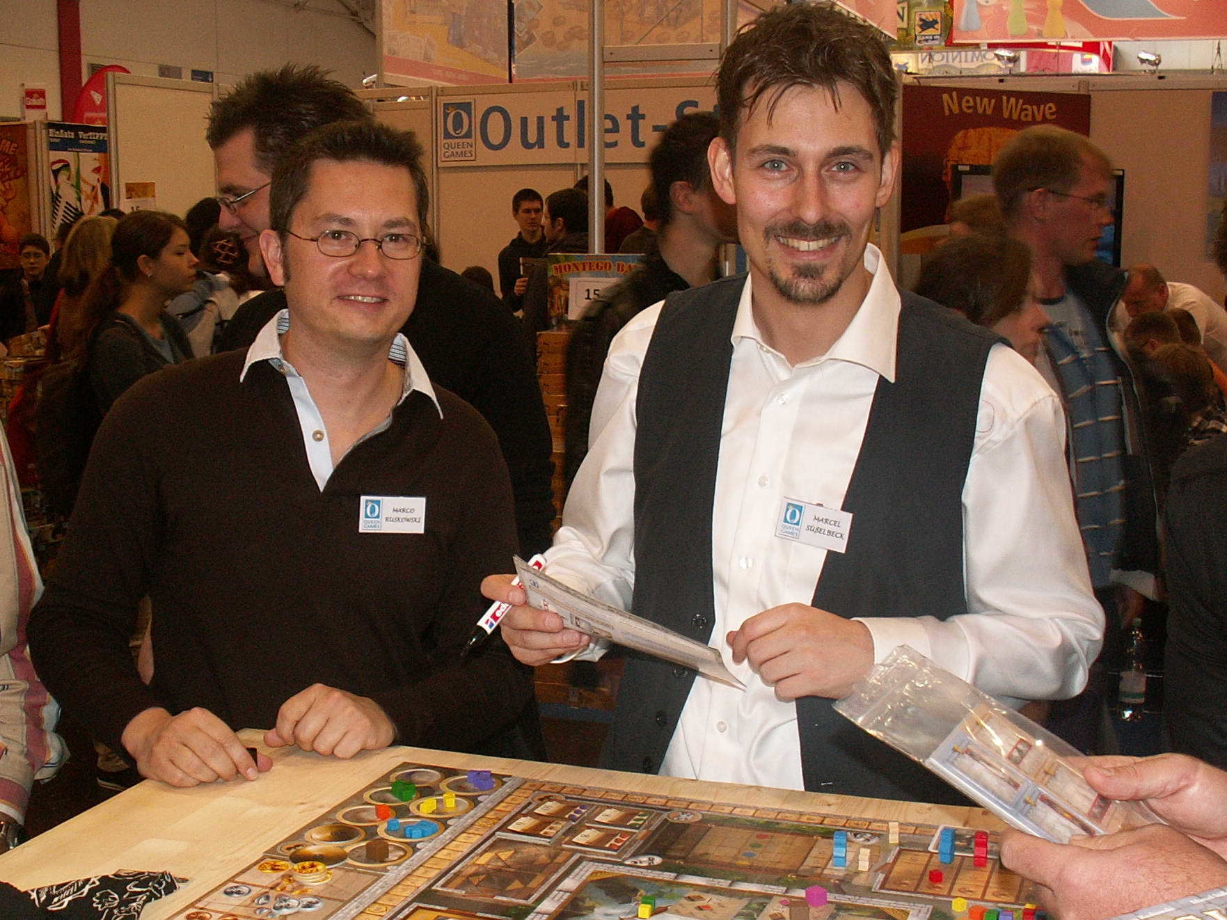 Marco und Marcel erklären die Erweiterung "Die Glaser"