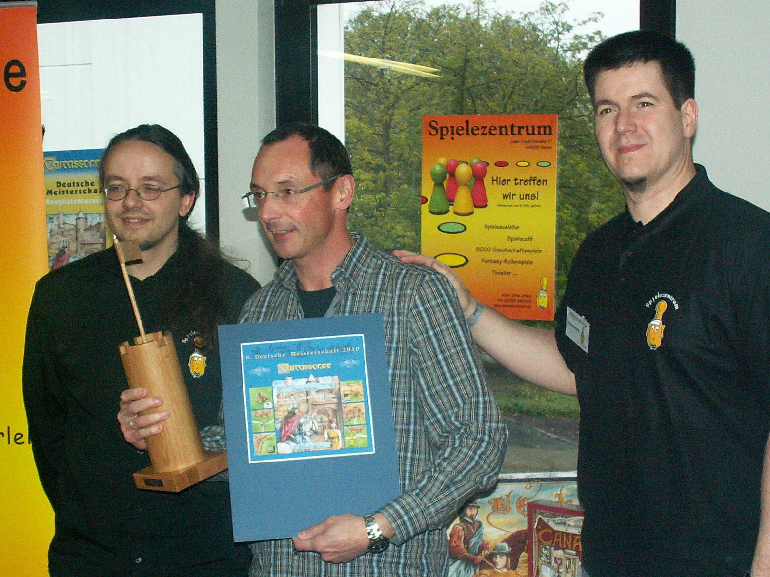 Glückwünsche an Klaus Harings zum dritten Platz.