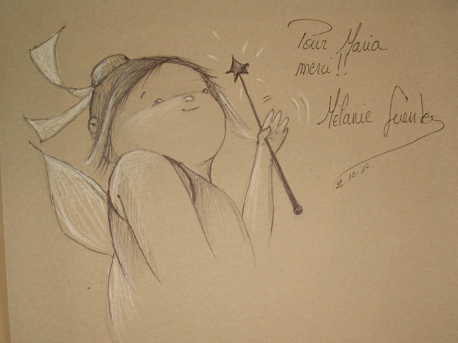 Speziell für Maria von Melanie Fuentes, Illustratorin von "Fabula"