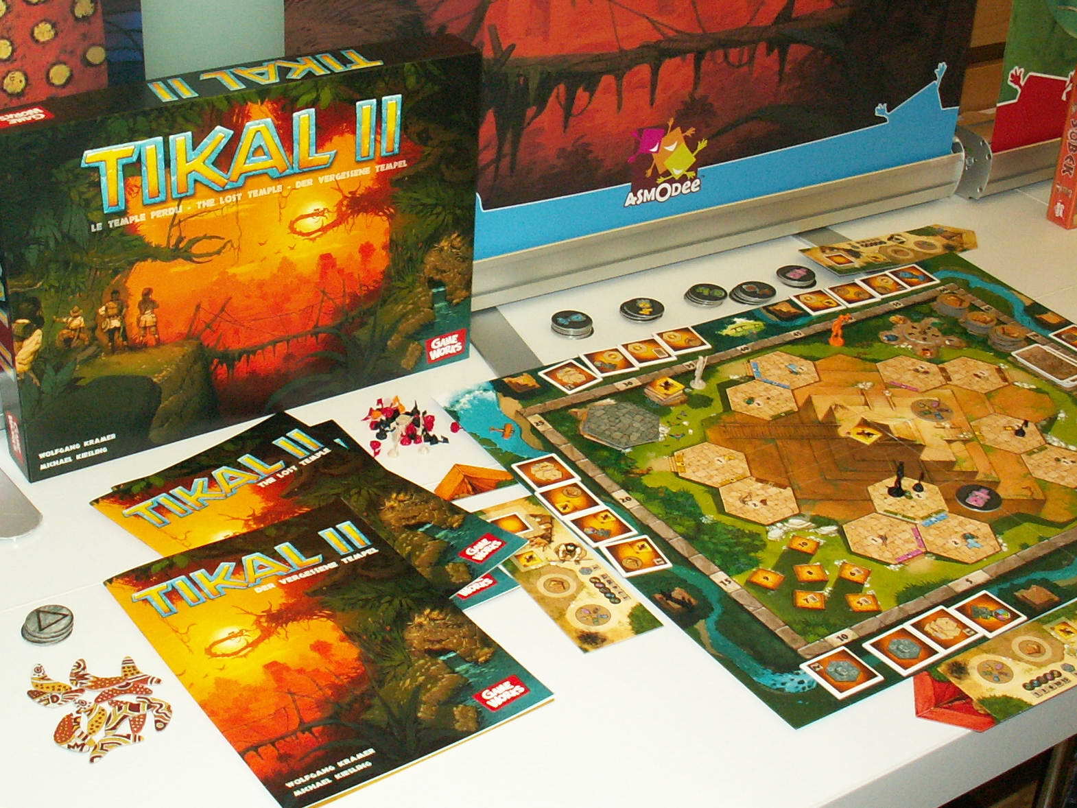 "Tikal II" auf der Neuheiten-Show nach der Pressekonferenz.