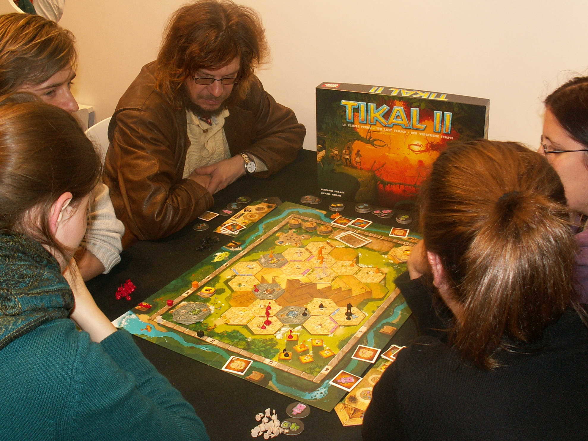 Eine Partie "Tikal II".