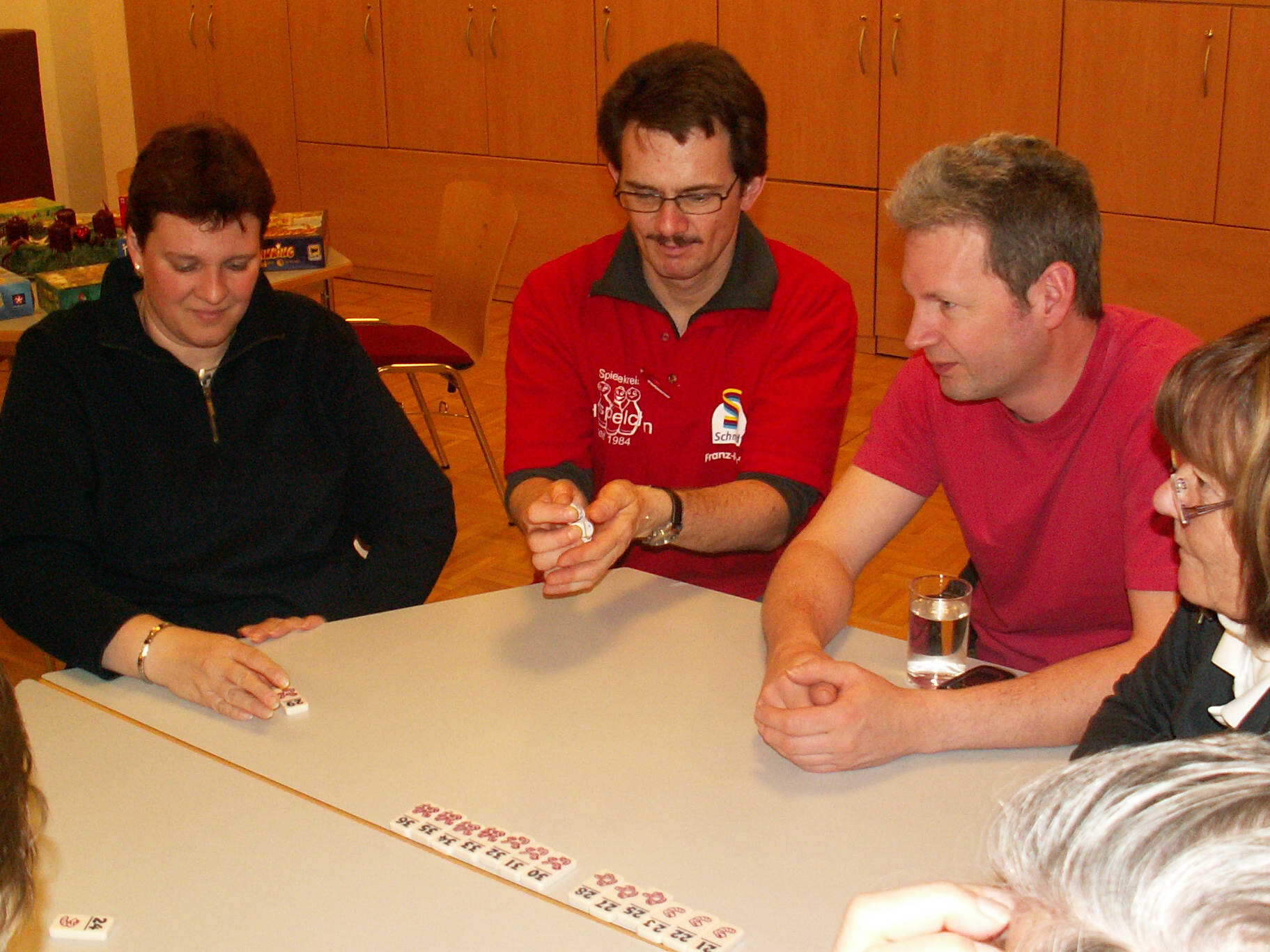 Finalrunde beim Heckmeck-Turnier der HIESPIELCHEN