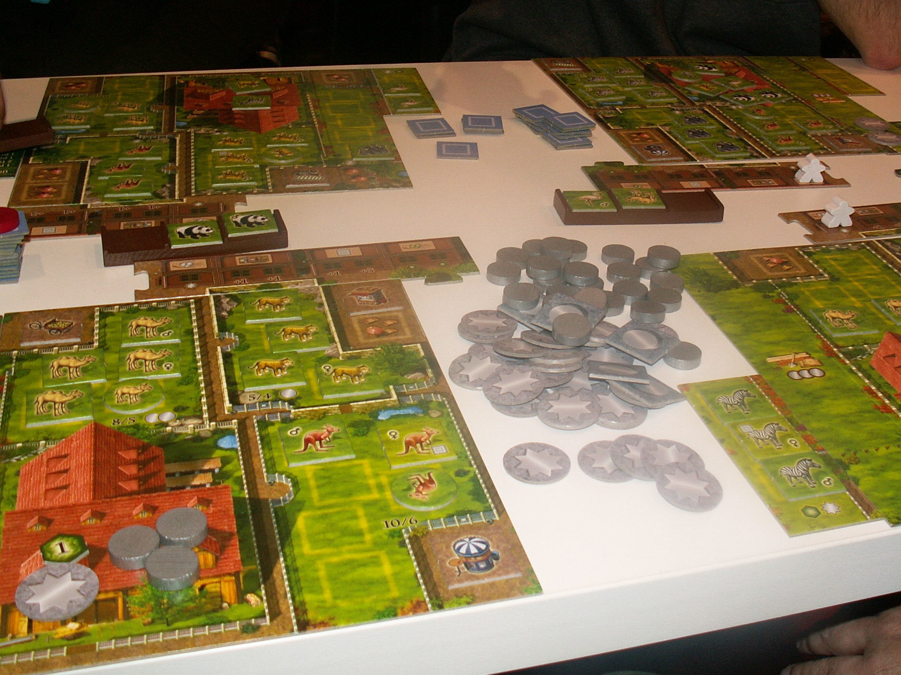 Spielmaterial von "Zooloretto Boss"