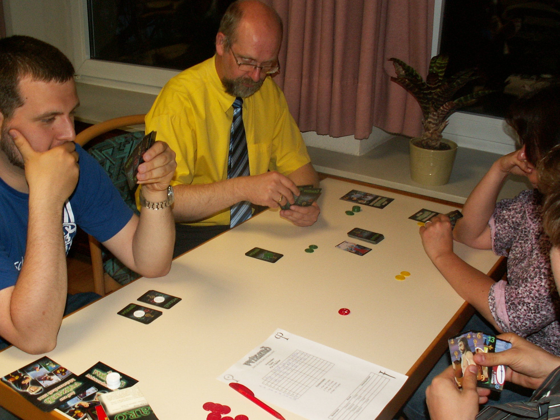 Semifinale - und diesmal gewinnt Angi gegen Mr. Wizard.