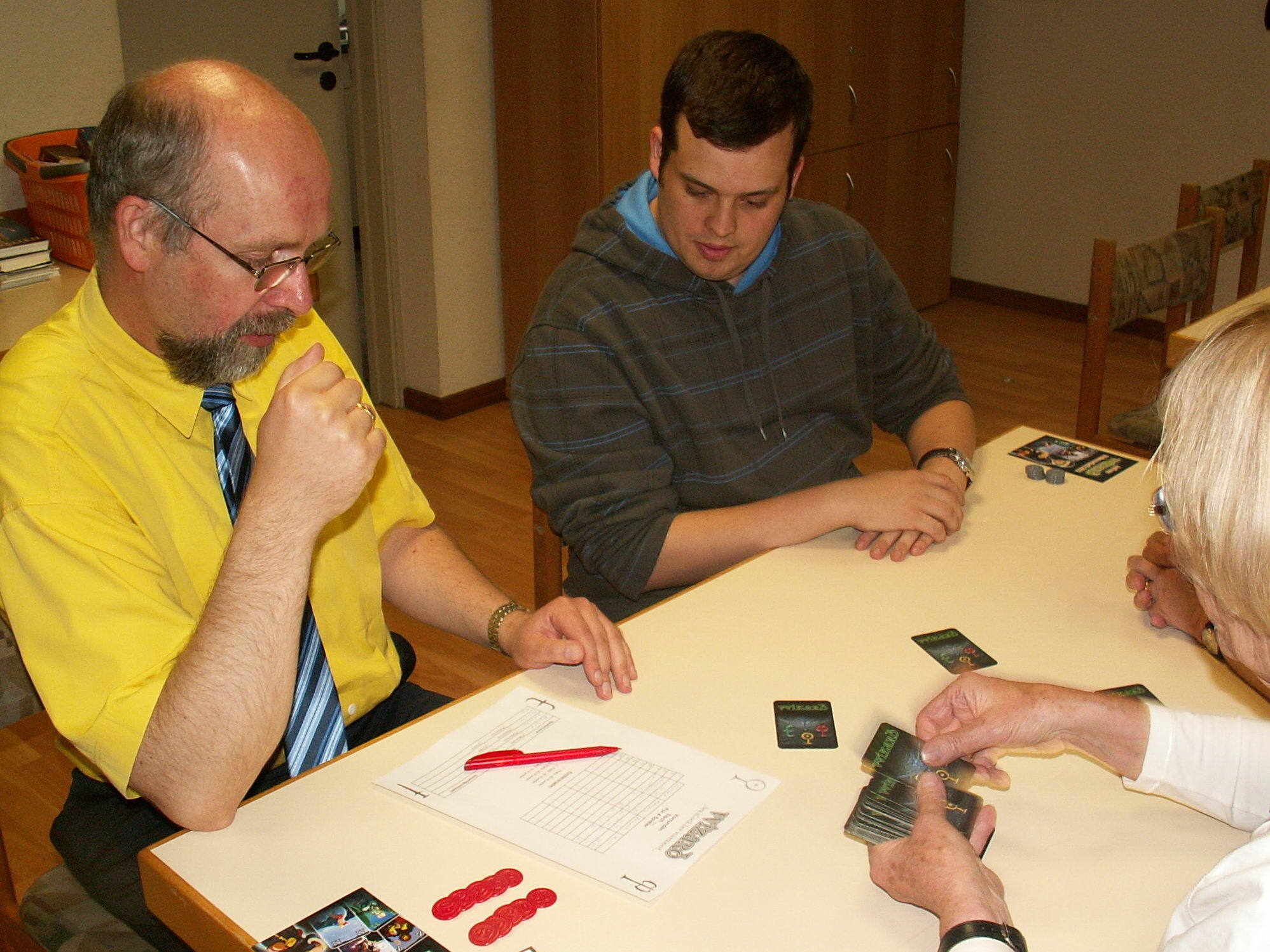 Vorrunde beim Wizard-Turnier.