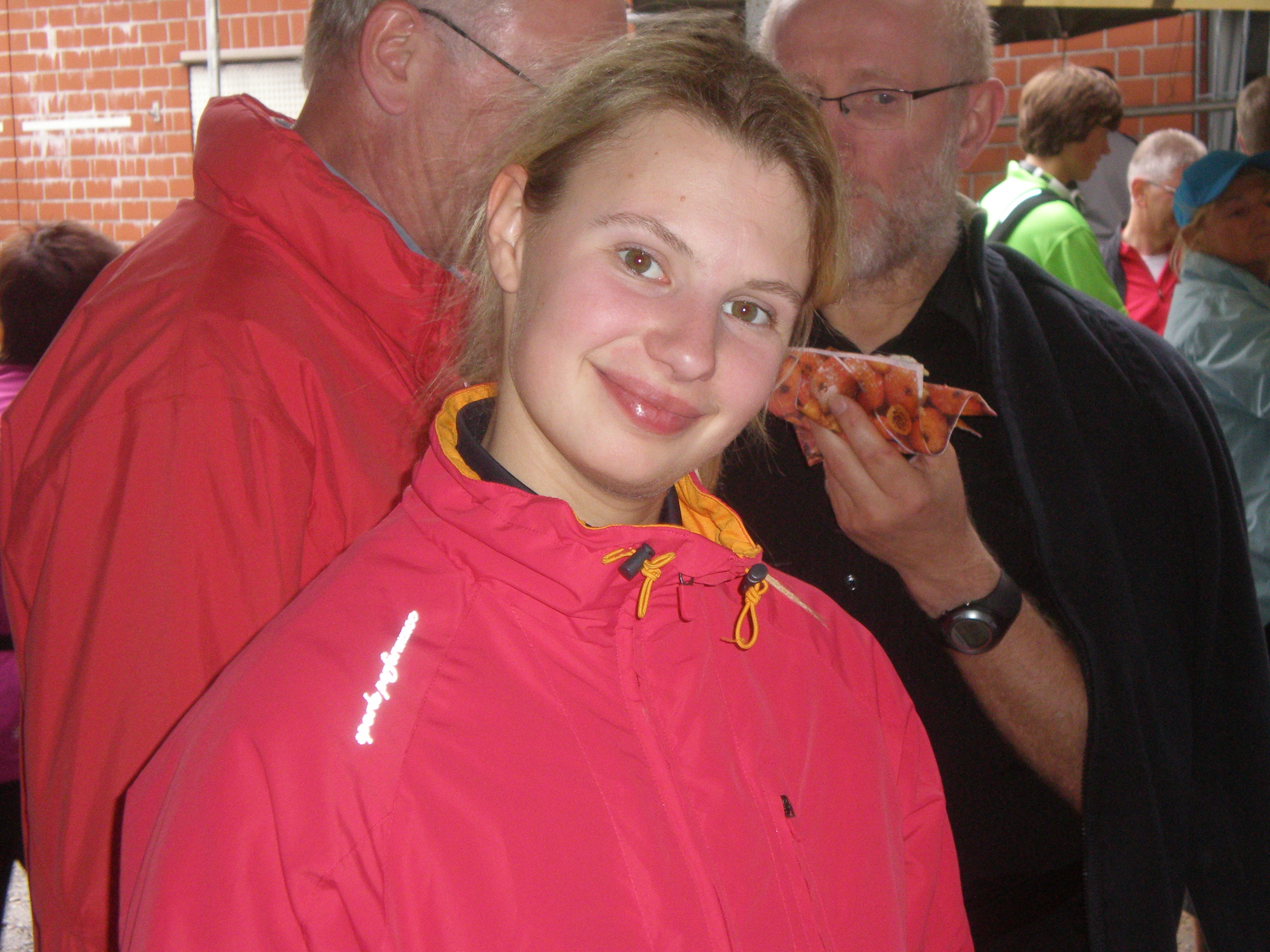 Ann Kathrin Neumann mit gesunder Gesichtsfarbe nach dem N-Walk.