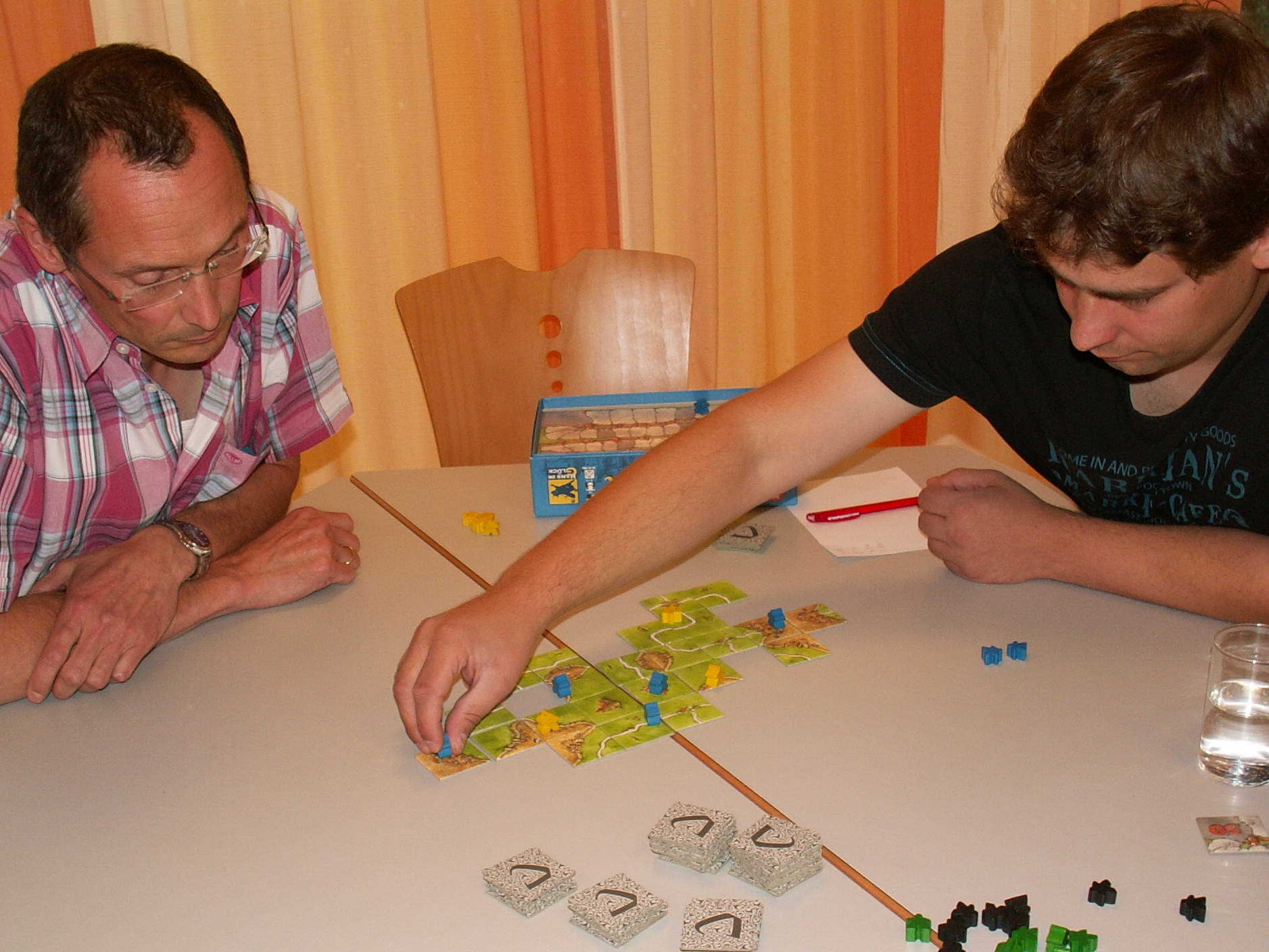 Das Finale zwischen Klaus und Stefan beginnt.