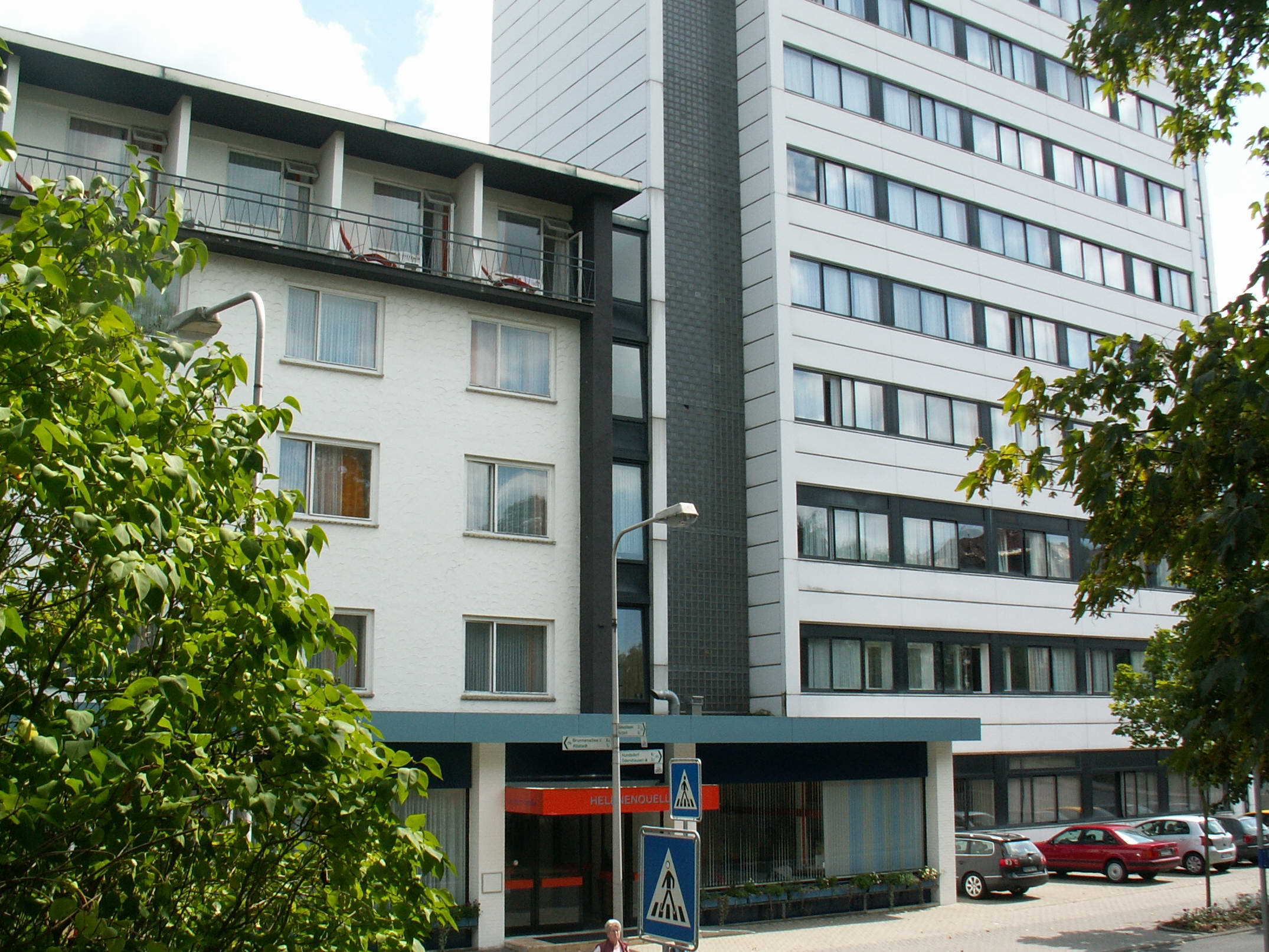 Gesundheitszentrum Helenenquelle in Bad Wildungen.