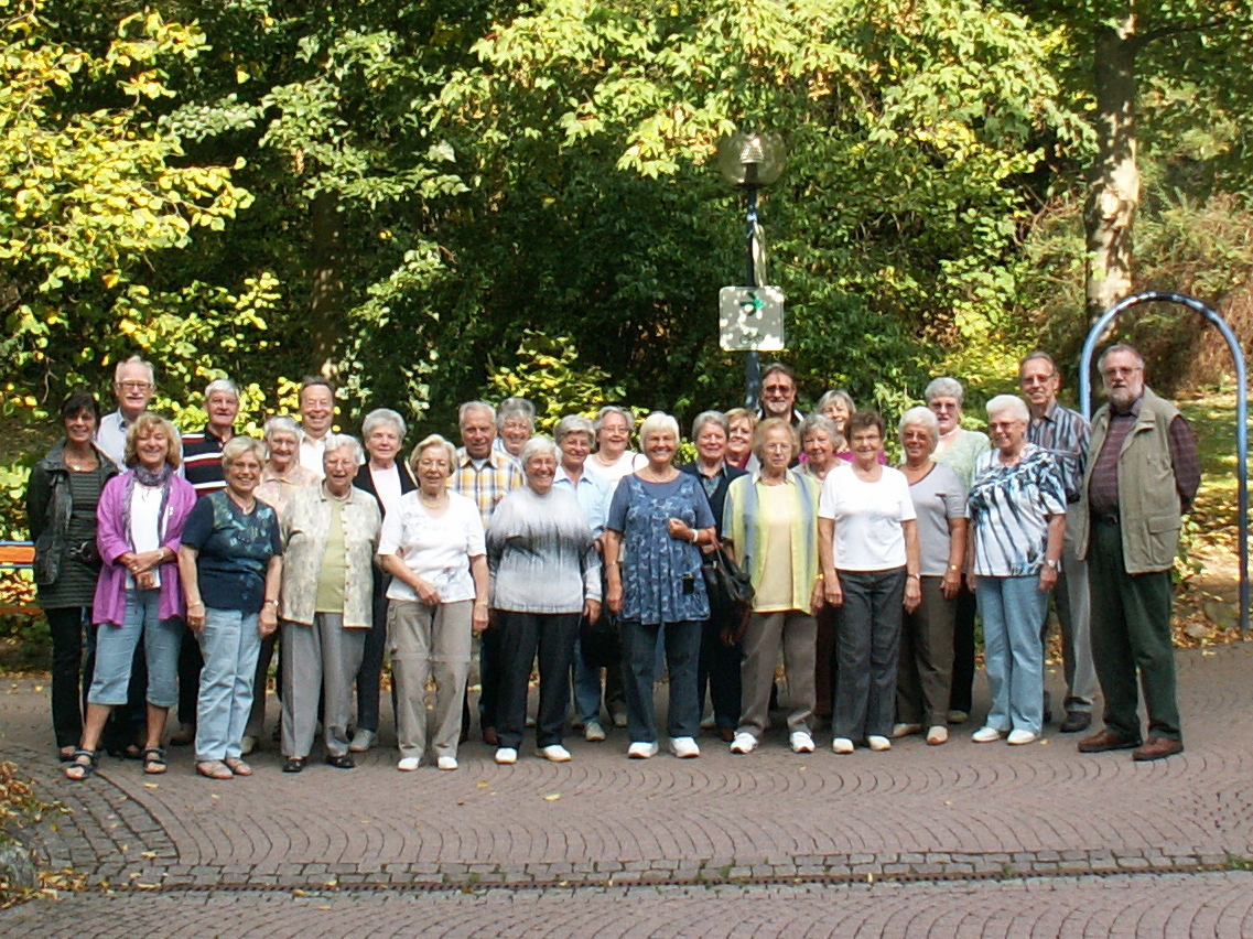 Die Reisegruppe der EAB-Hiesfeld.
