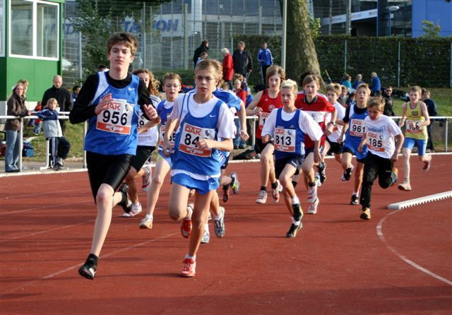 Das wird knapp. Bild vom Läufertag und Kehraus 2007.