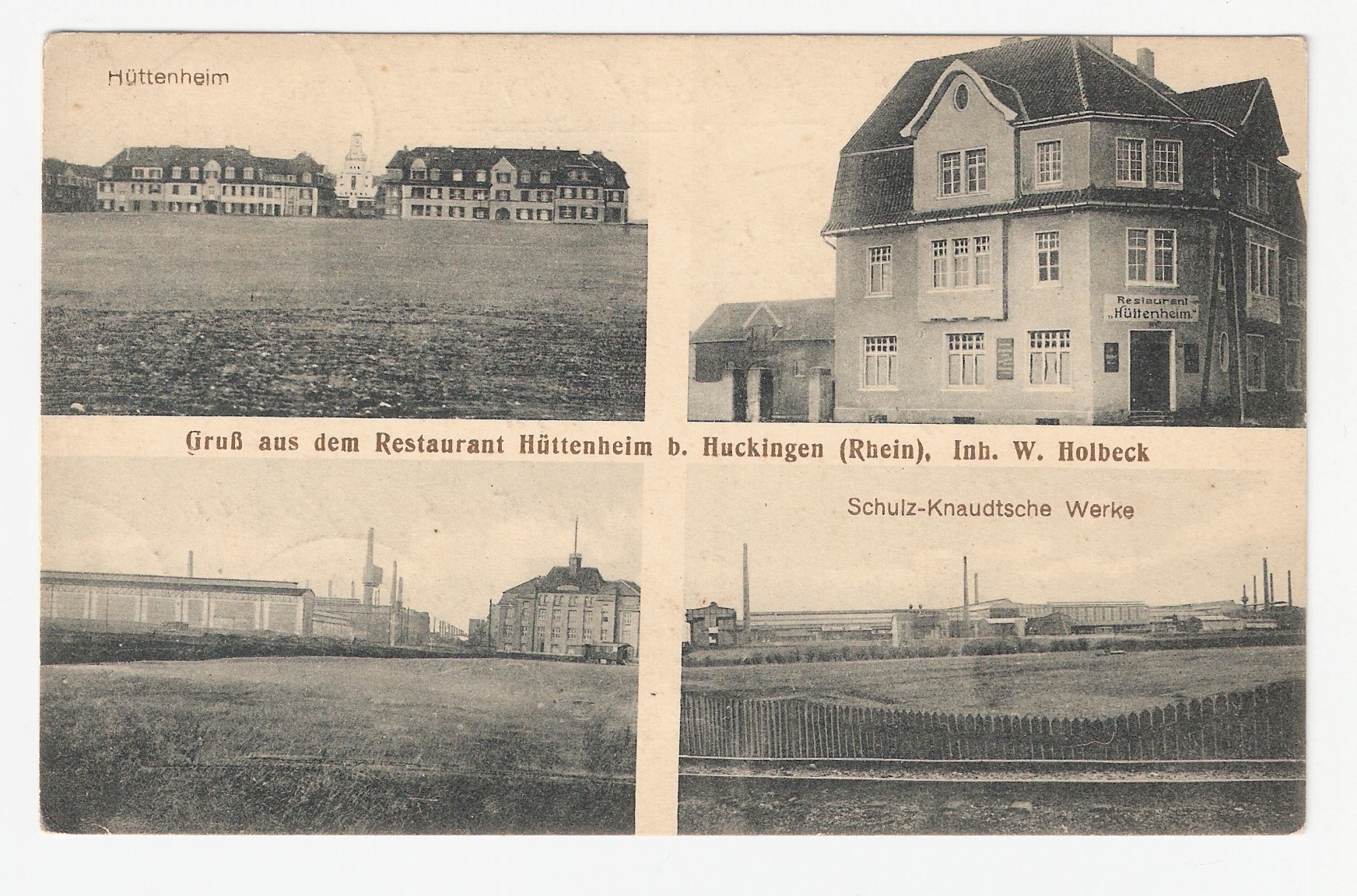 Postkarte aus dem Jahr 1912