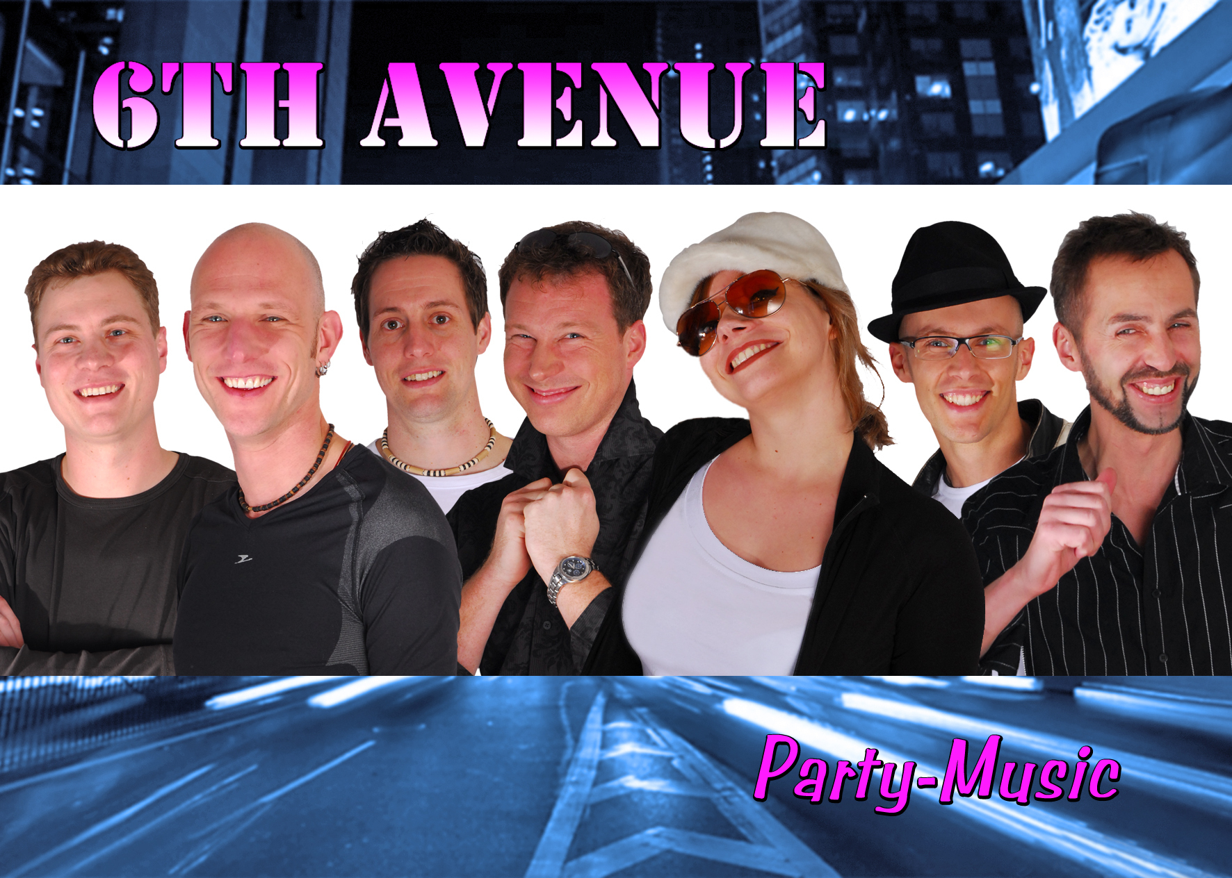 Die Band 6th Avenue tritt am Freitag von 18 bis 23 Uhr auf