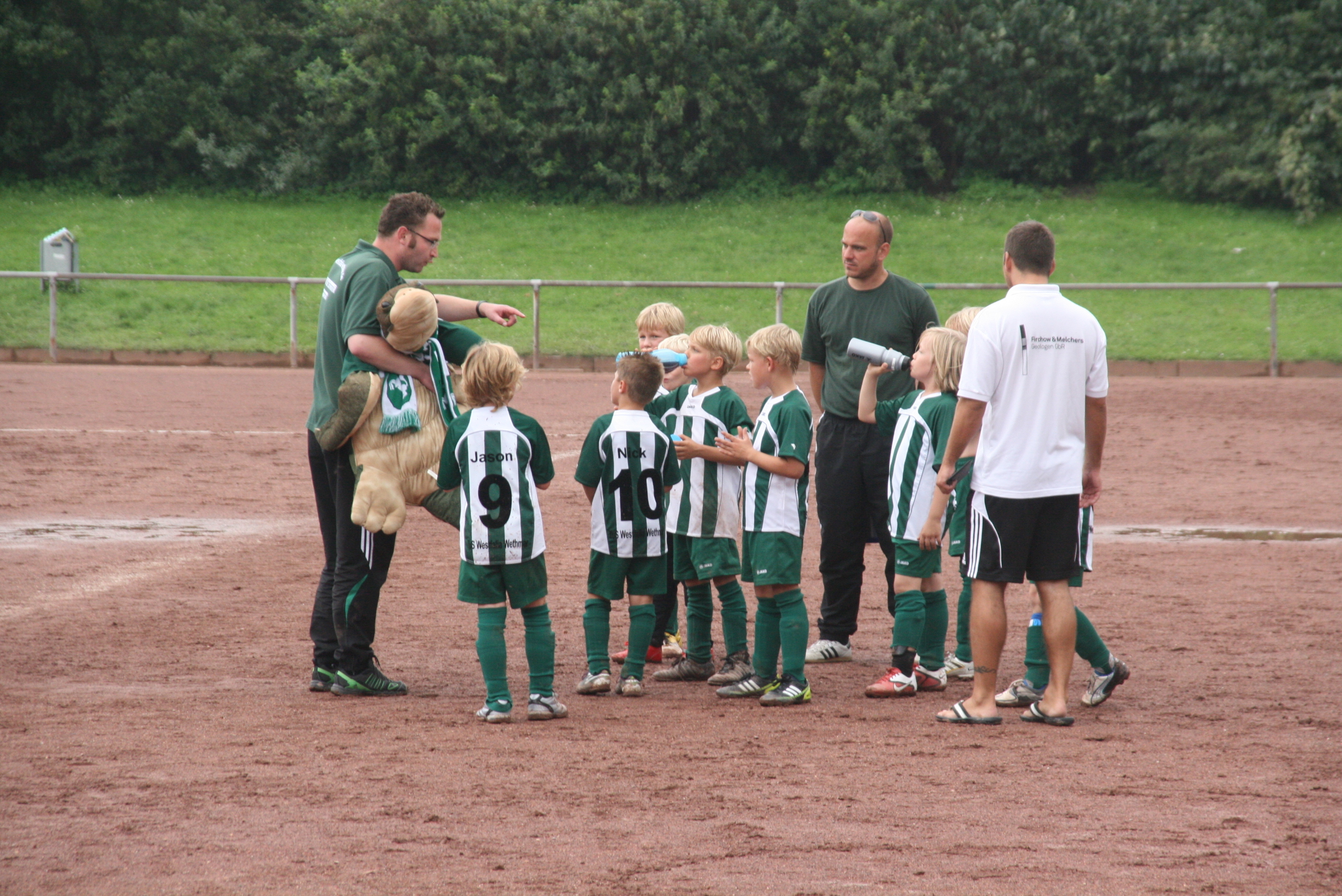 Mannschaftsbesprechung