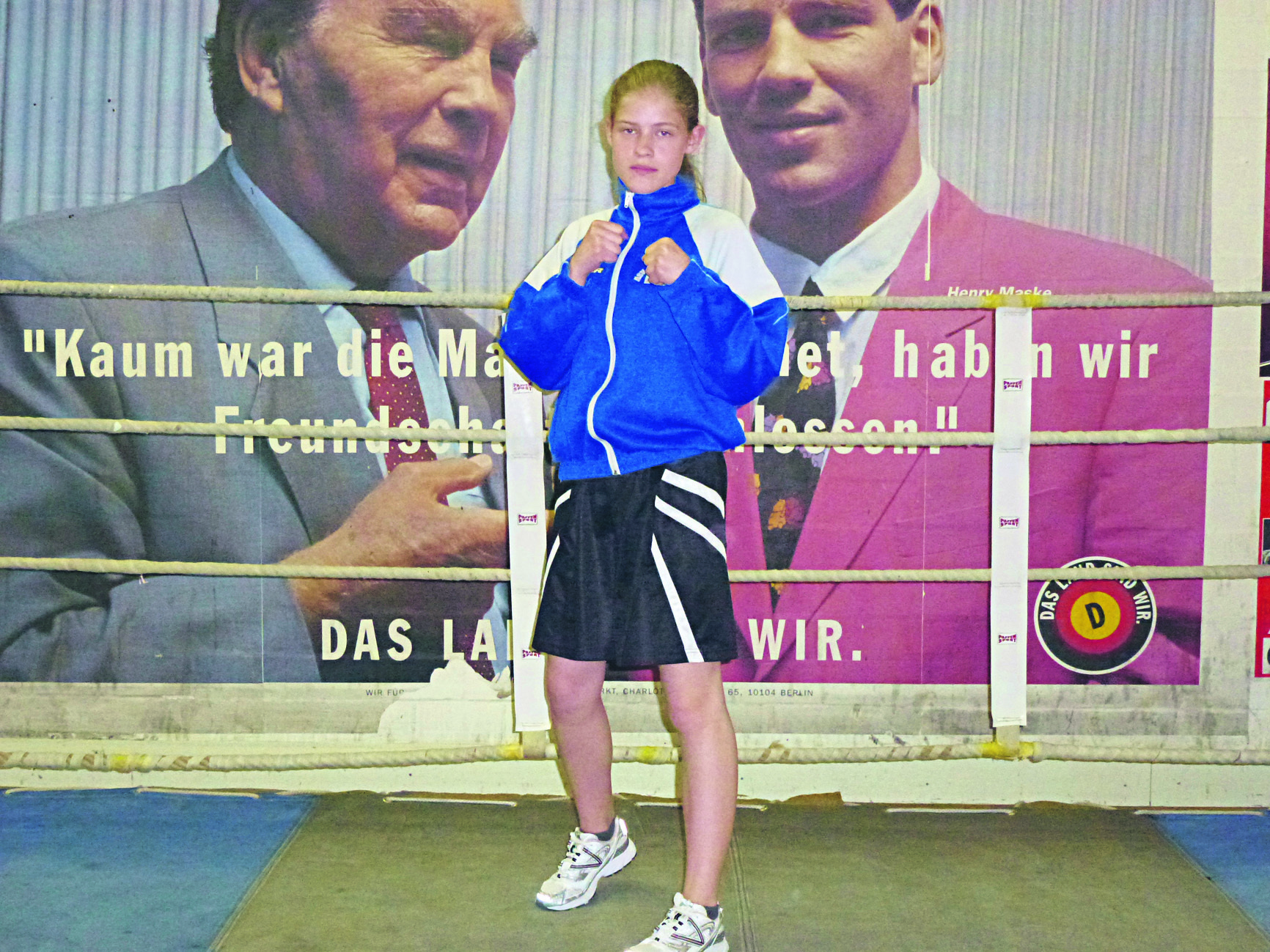 Christina Varkentin gewann erst kürzlich den Titel der deutschen Juniorenmeisterin und stellt sich jetzt der Meister-Revanche.
