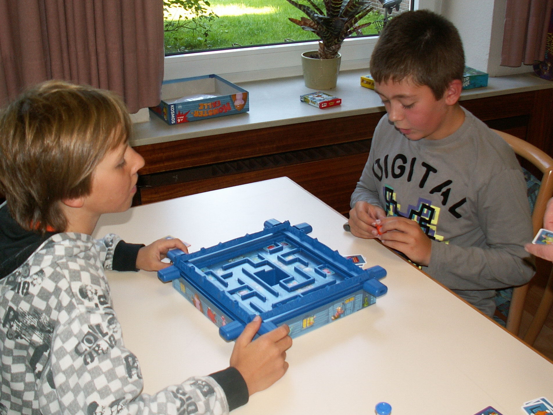 Auch zu zweit macht "Monster Falle" Spass.