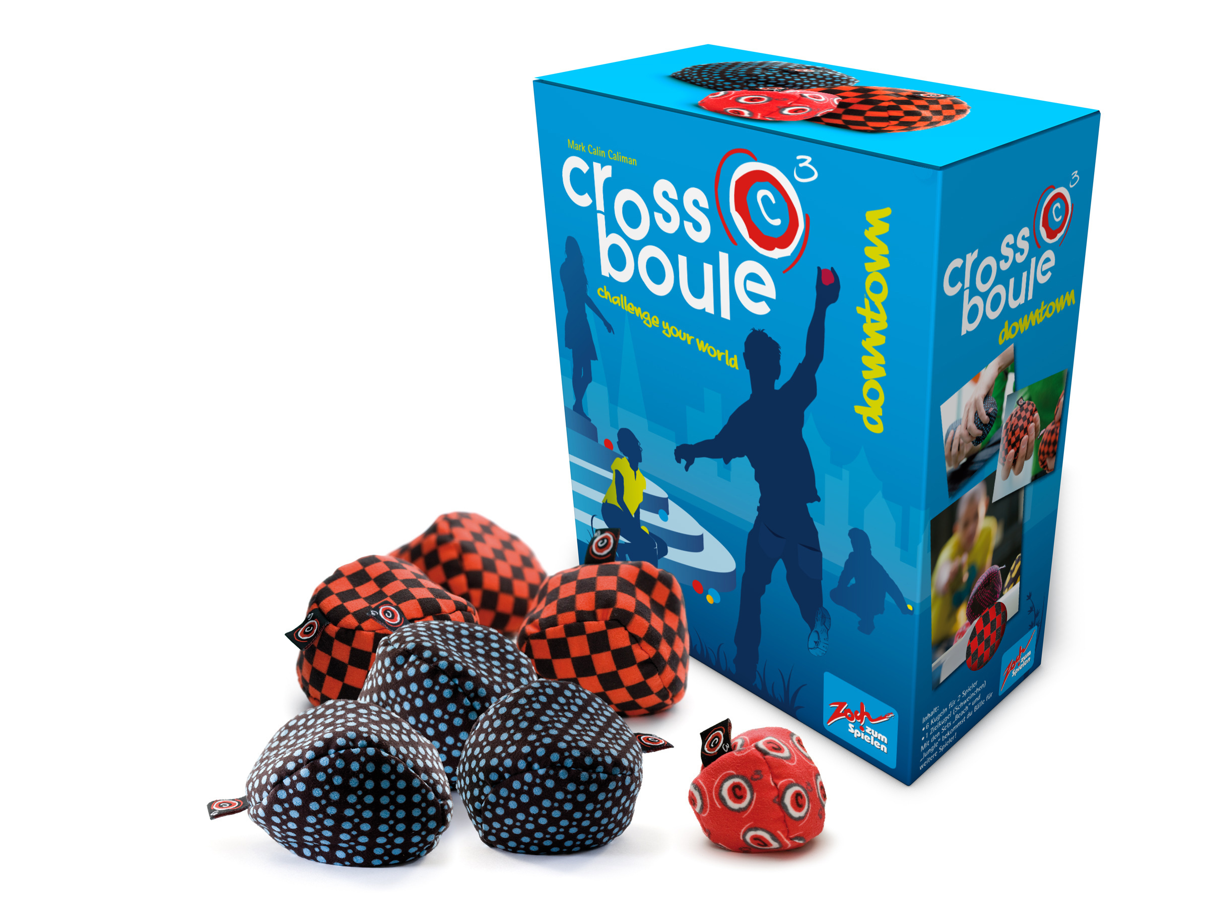 CrossBoule, die neue spielerische Herausforderung von Zoch Spiele.