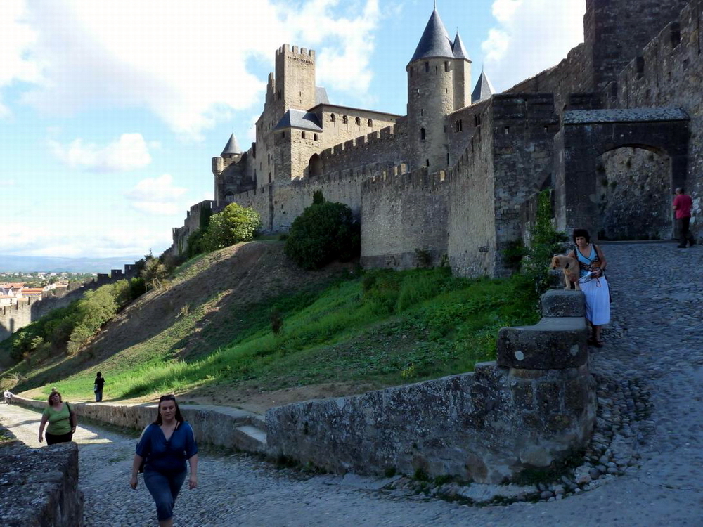 Carcassonne die Burg.