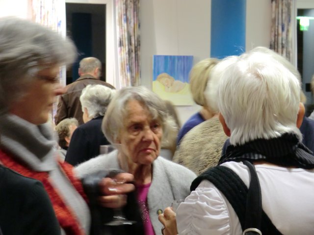 Künstlerinnen und Besucher