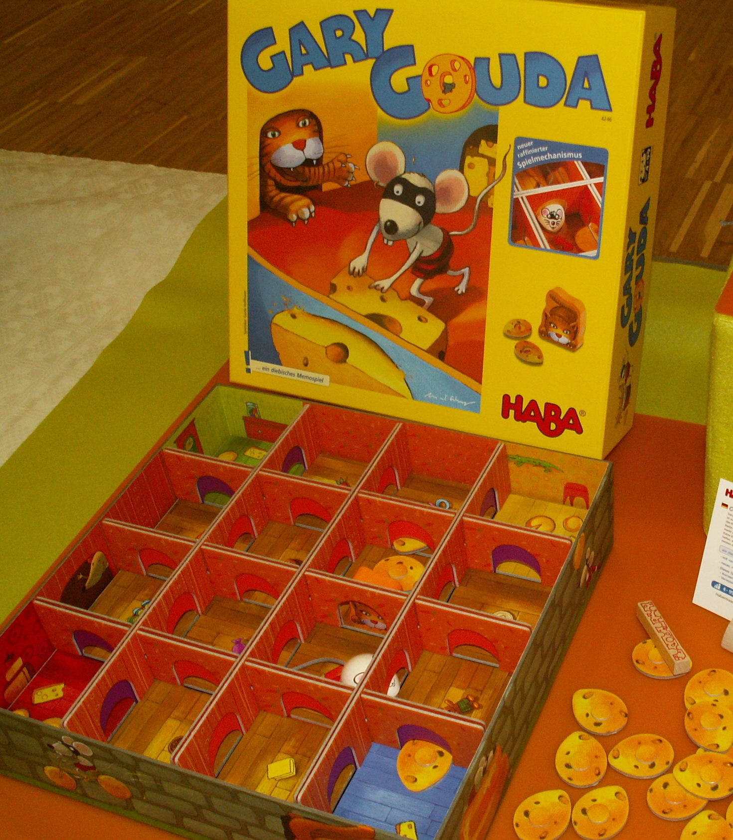 Gary Gouda, die Neuheit von HABA auf der SPIEL'11.
