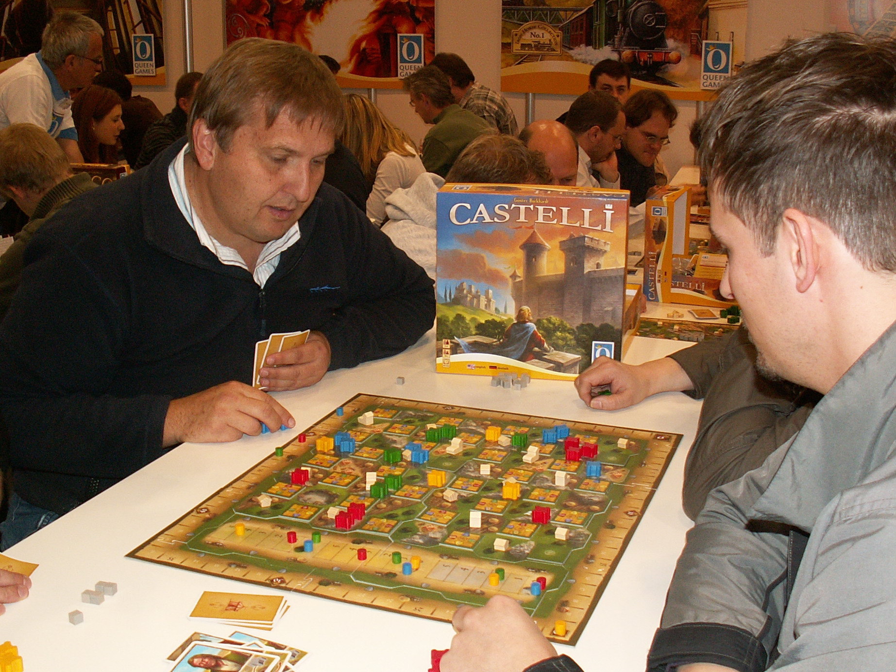 Auch Hartmut bei einer Runde Castelli.