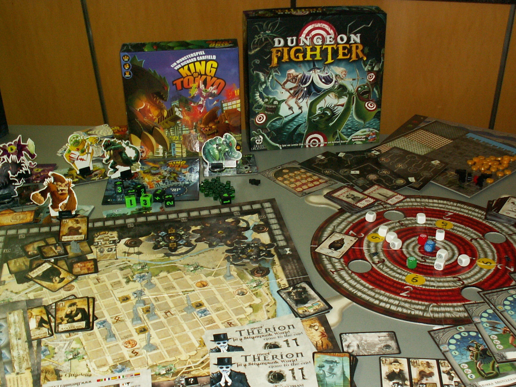 King of Tokio - ein Würfelspiel von Richard Garfield.