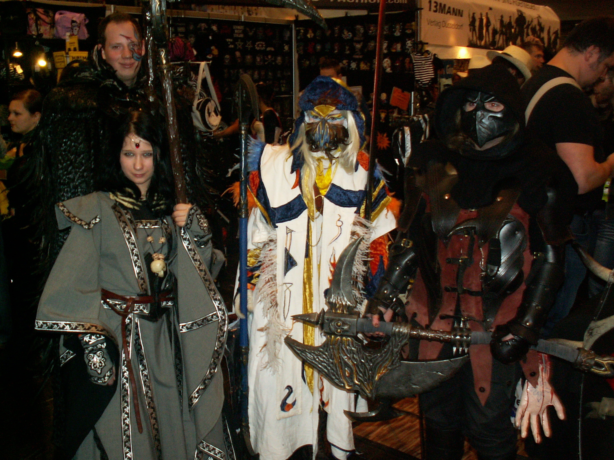 Hier treffen sich die Fantasy-Fans.