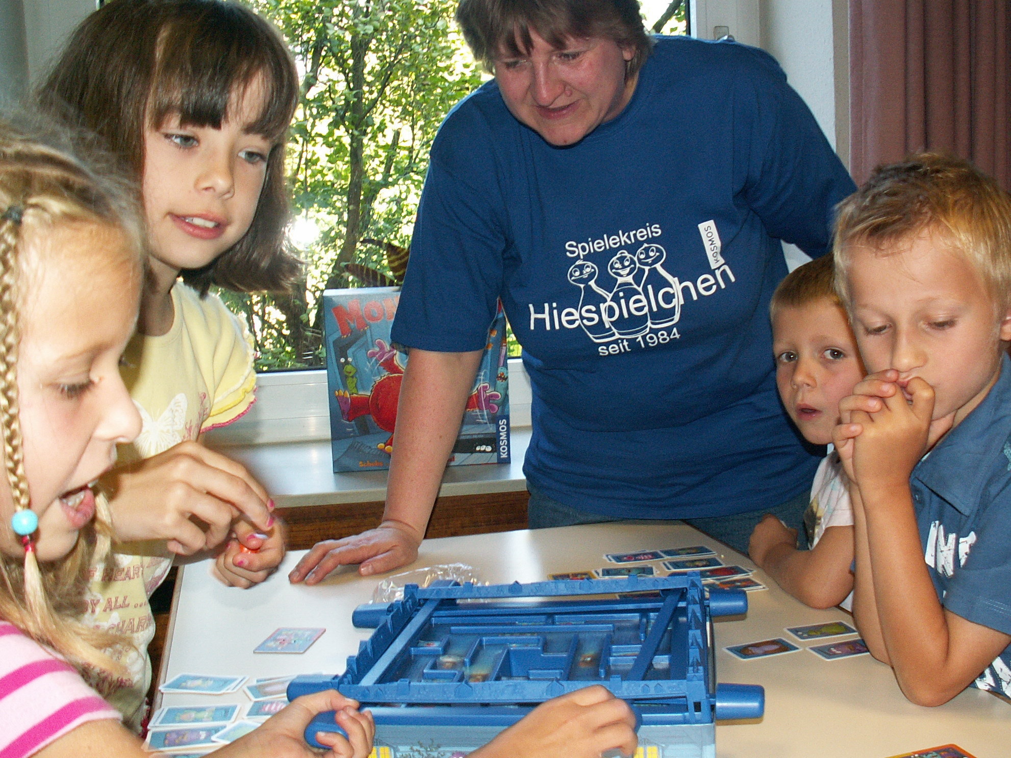 Auch während der Kinderferientage der Stadt Dinslaken durft das Spiel ausprobiert werden.