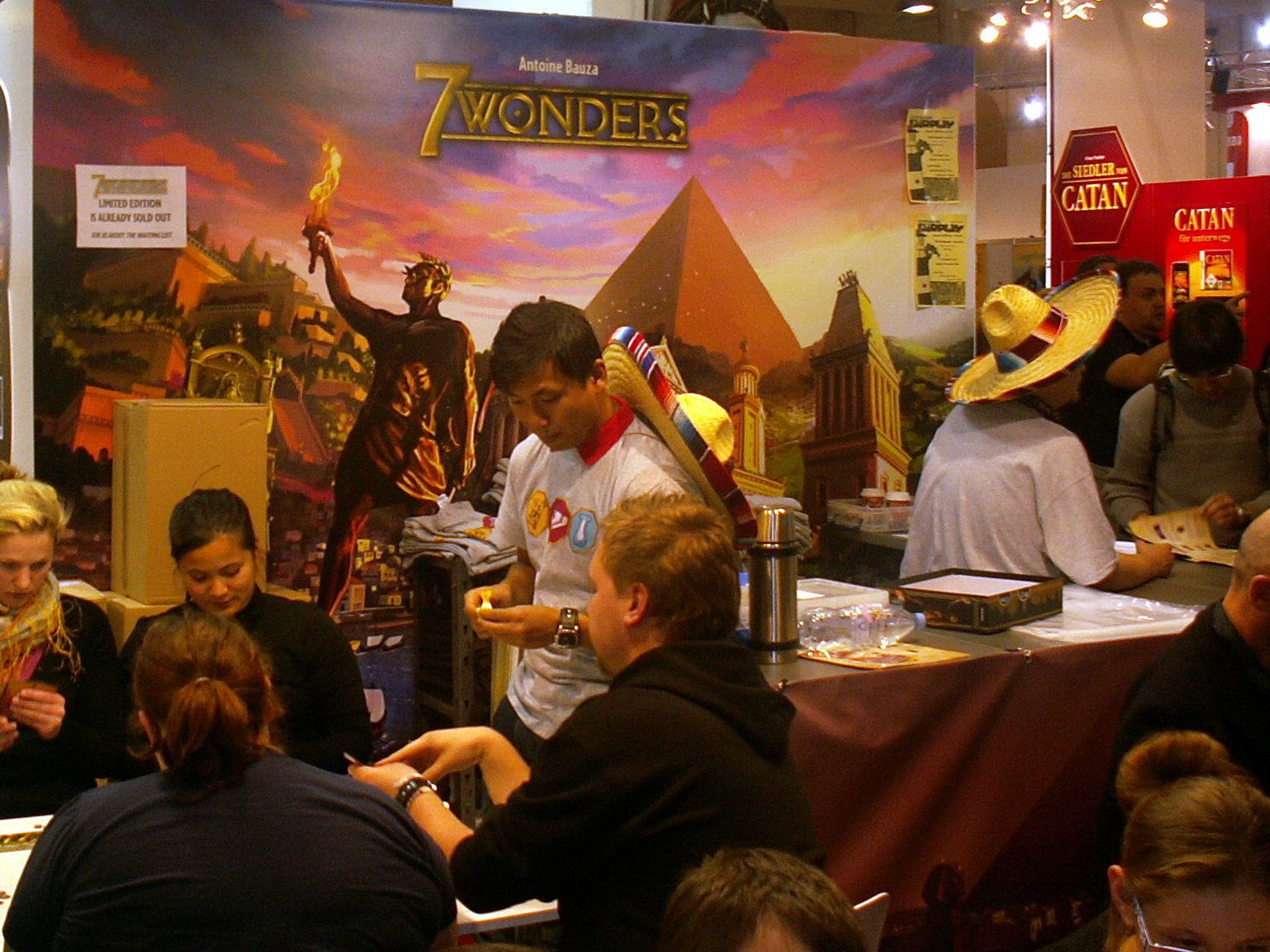 Schon 2010 auf der Messe in Essen trugen die Erklärbären die hübschen Sombreros.