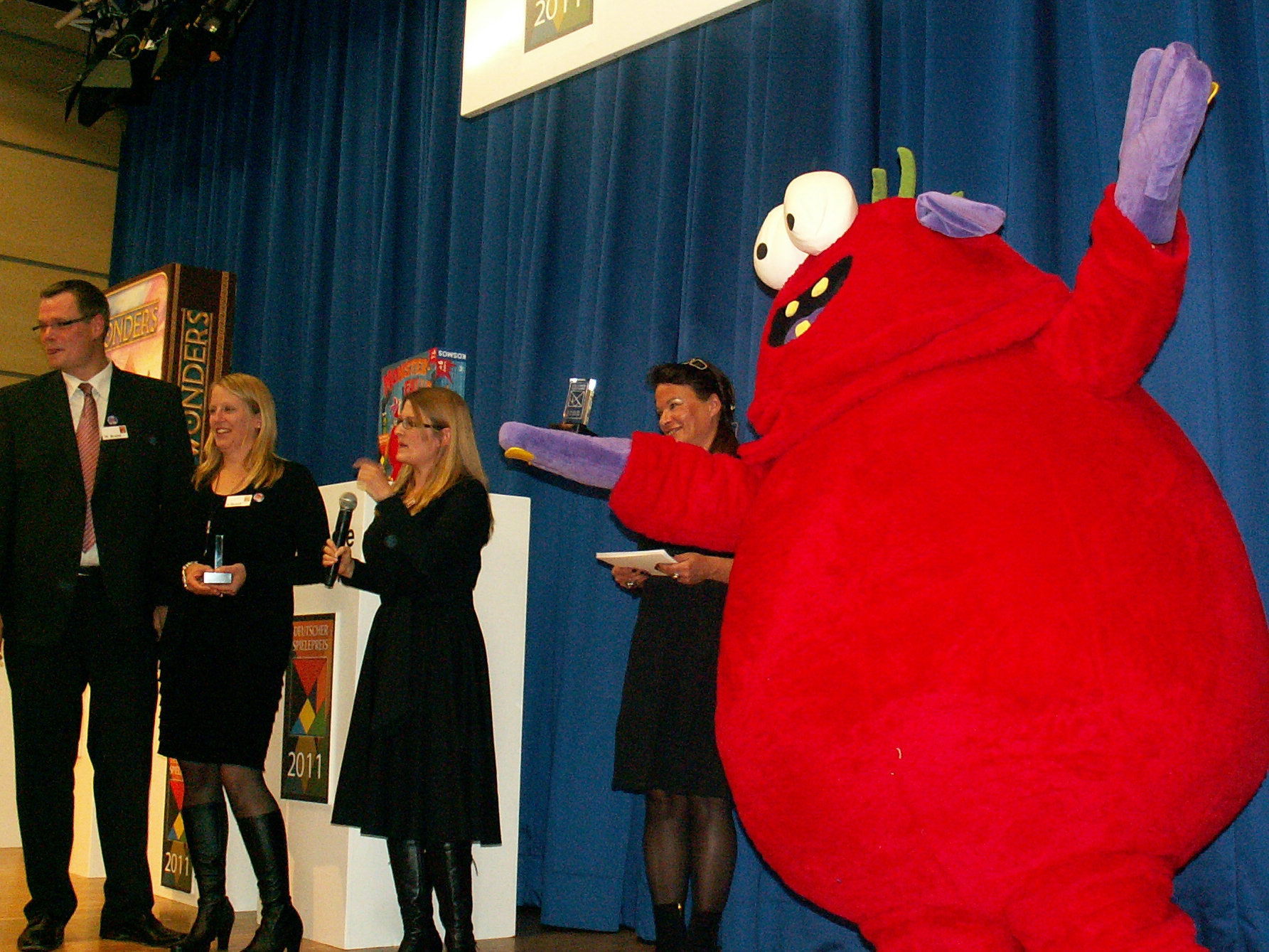 Das ist ja zum Kugeln, "Monster-Falle" hat den Deutschen KinderspielePreis 2011 gewonnen.