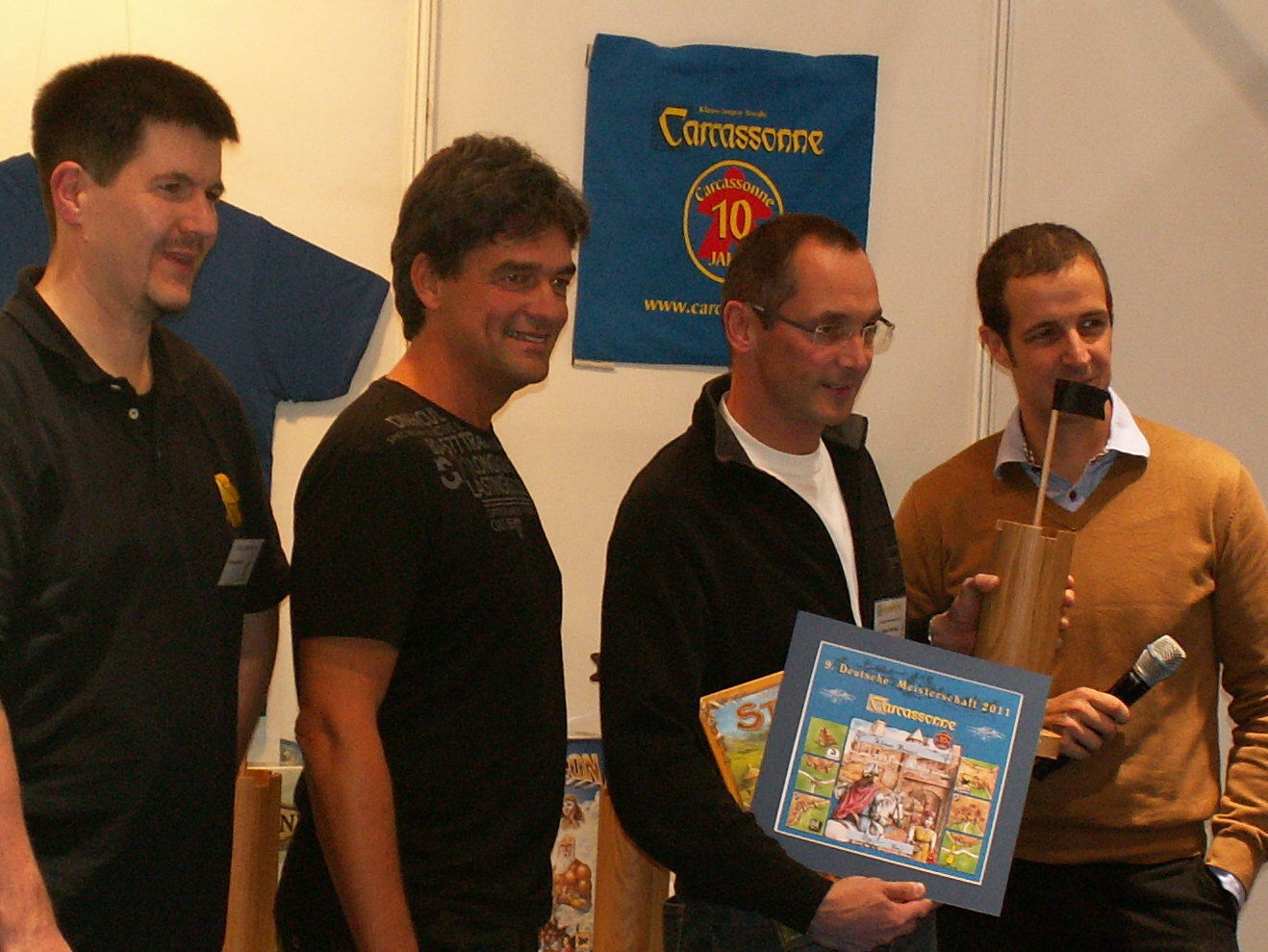 Auf Platz 4 Klaus Harings aus Dinslaken.