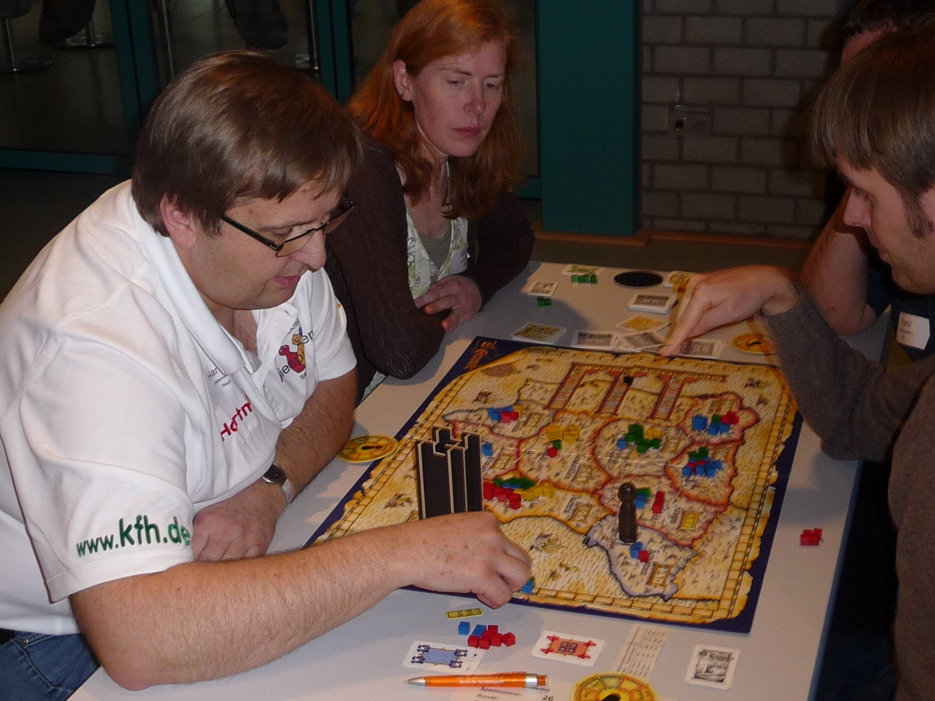 Hartmut wertet bei "El Grande".