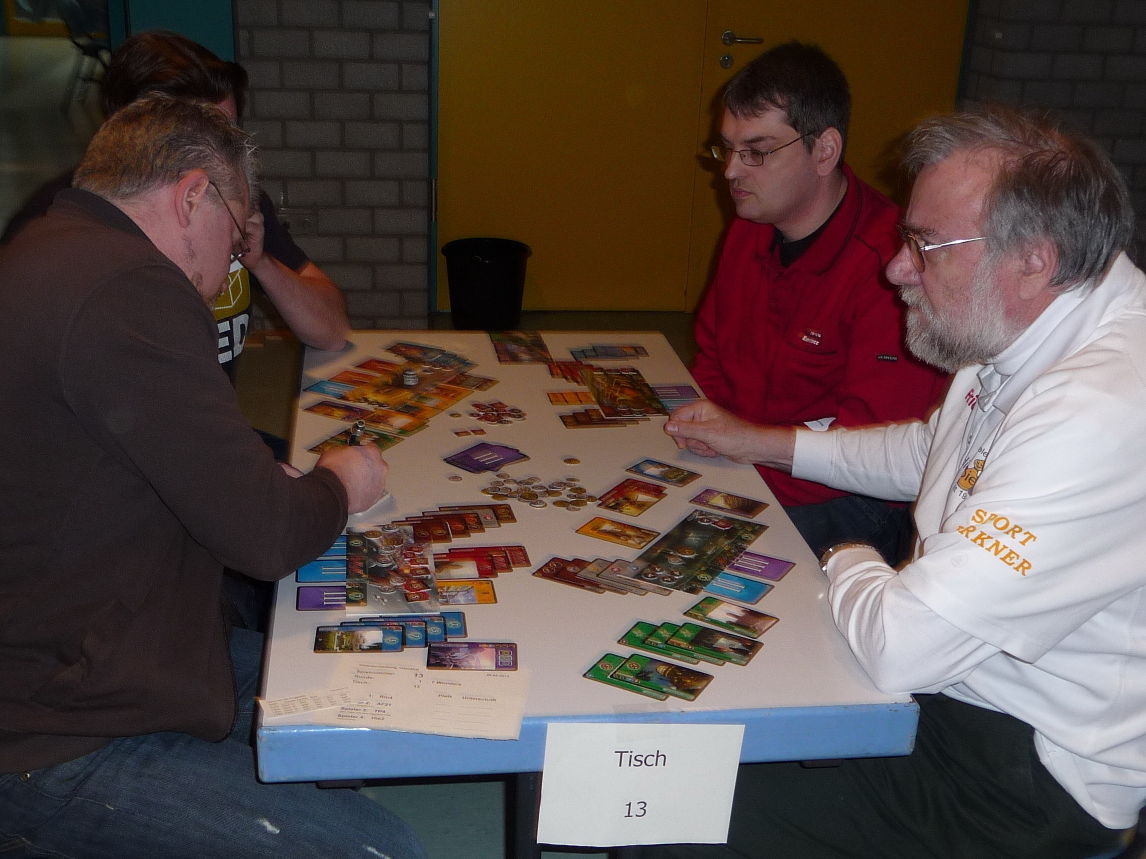 Die grünen Karten waren für Friedel die falsche Entscheidung bei "7 Wonders".