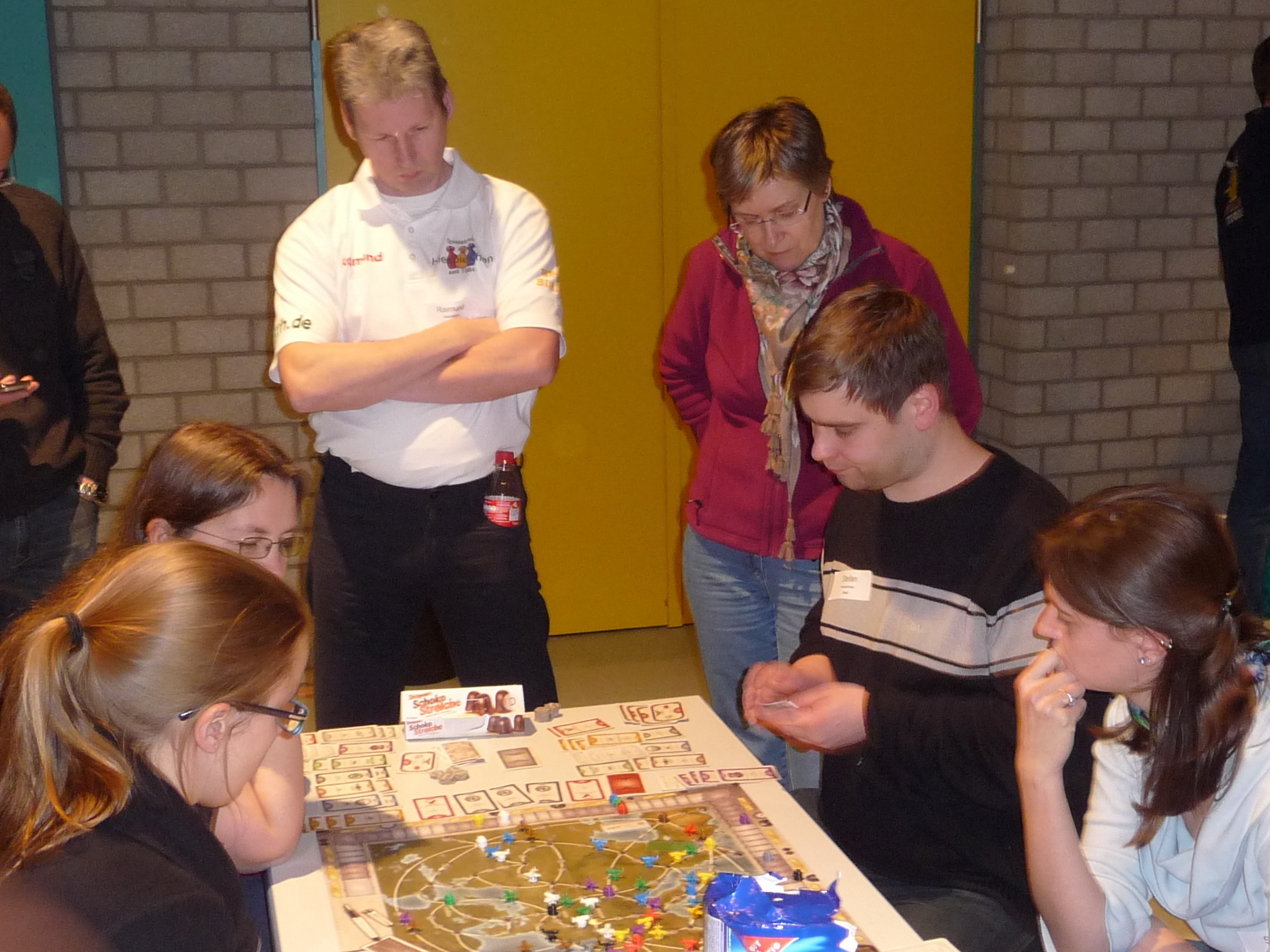 Noch könnte Stefan das Spiel für sich entscheiden. "Airlines Europa" in der Endphase. Alle anderen Partien sind bereits beendet.
