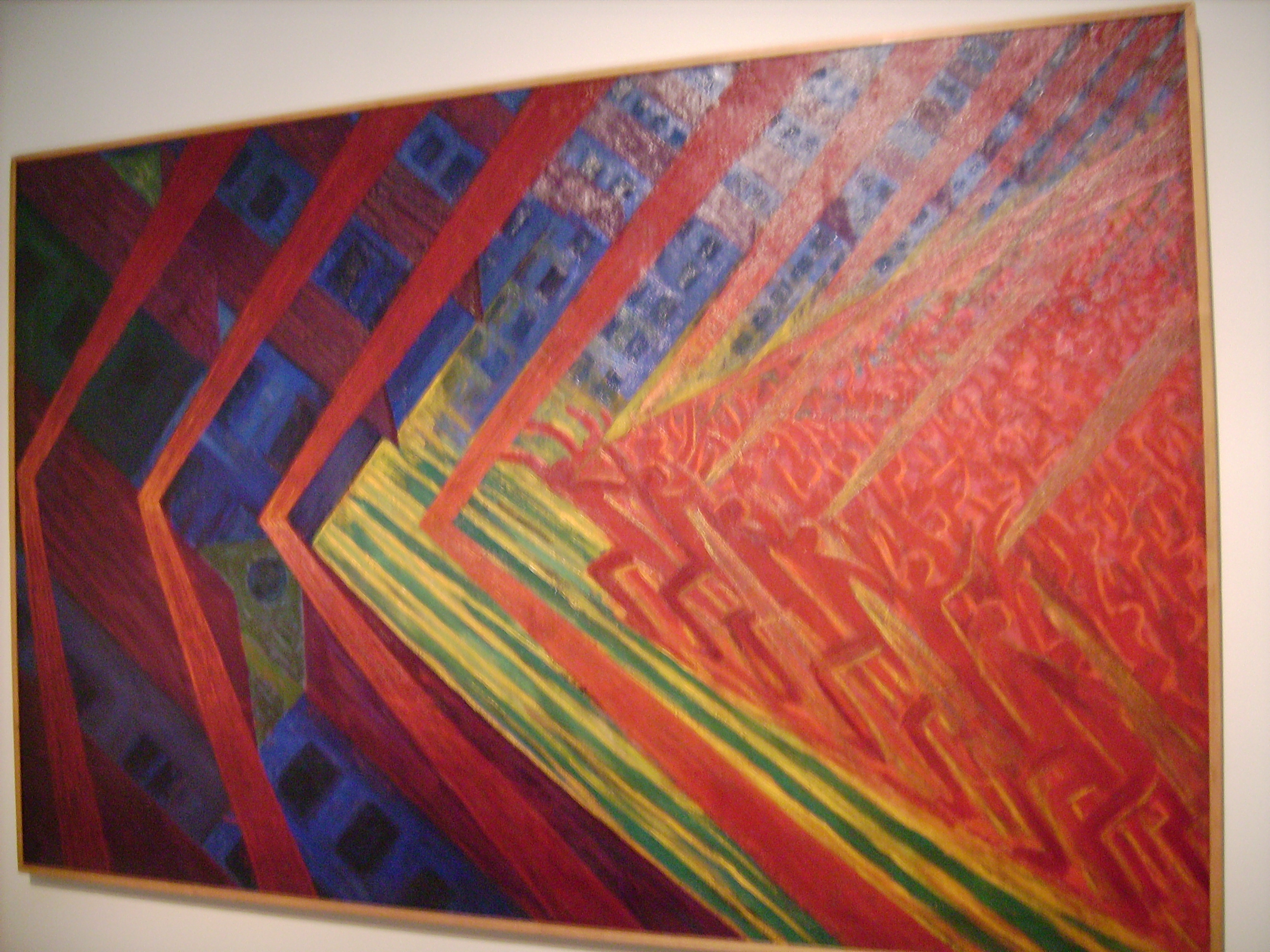 Luigi Russolo, Revolution, 1911, Futuristen-Ausstellung 1912