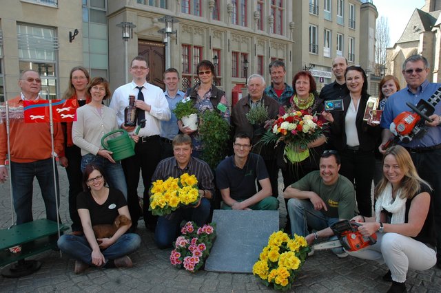 Alle Akteure bei "Rund ums Grün", ein erster Eindruck