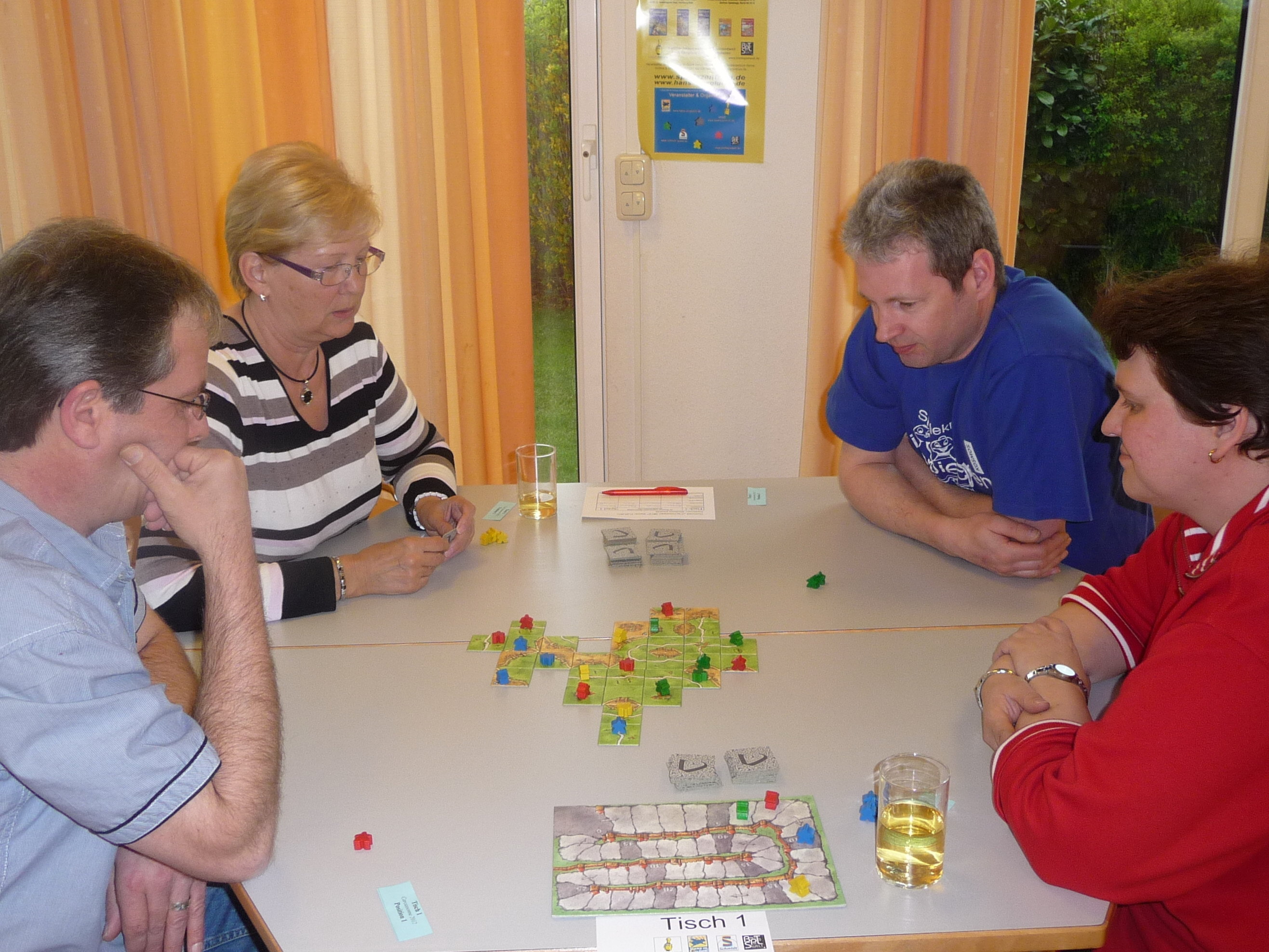 Hier trafen mit Monika und Marion Mutter und Tochter aufeinander.