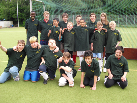 Mannschaft der Comenius Schule