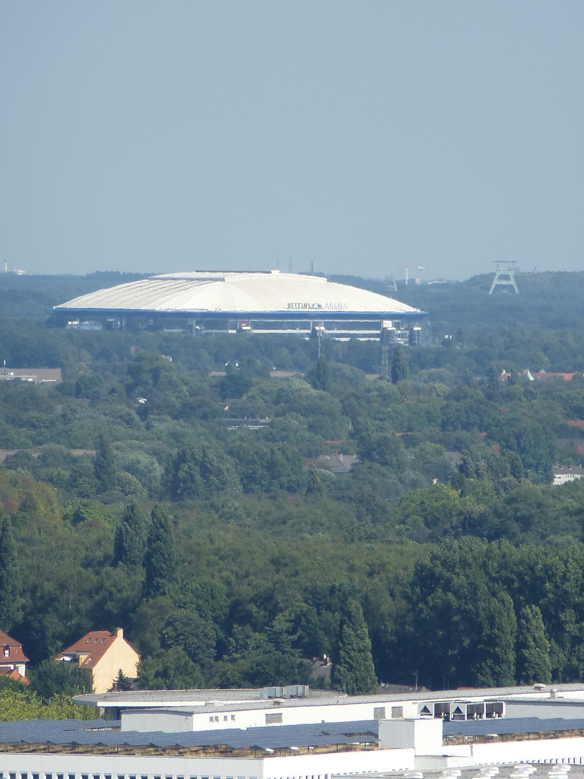 Schalke Arena vom Tetraeder aus