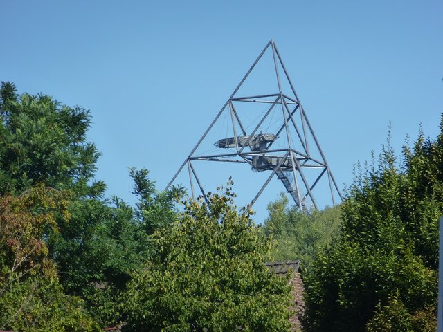 Treppenlauf am Tetraeder