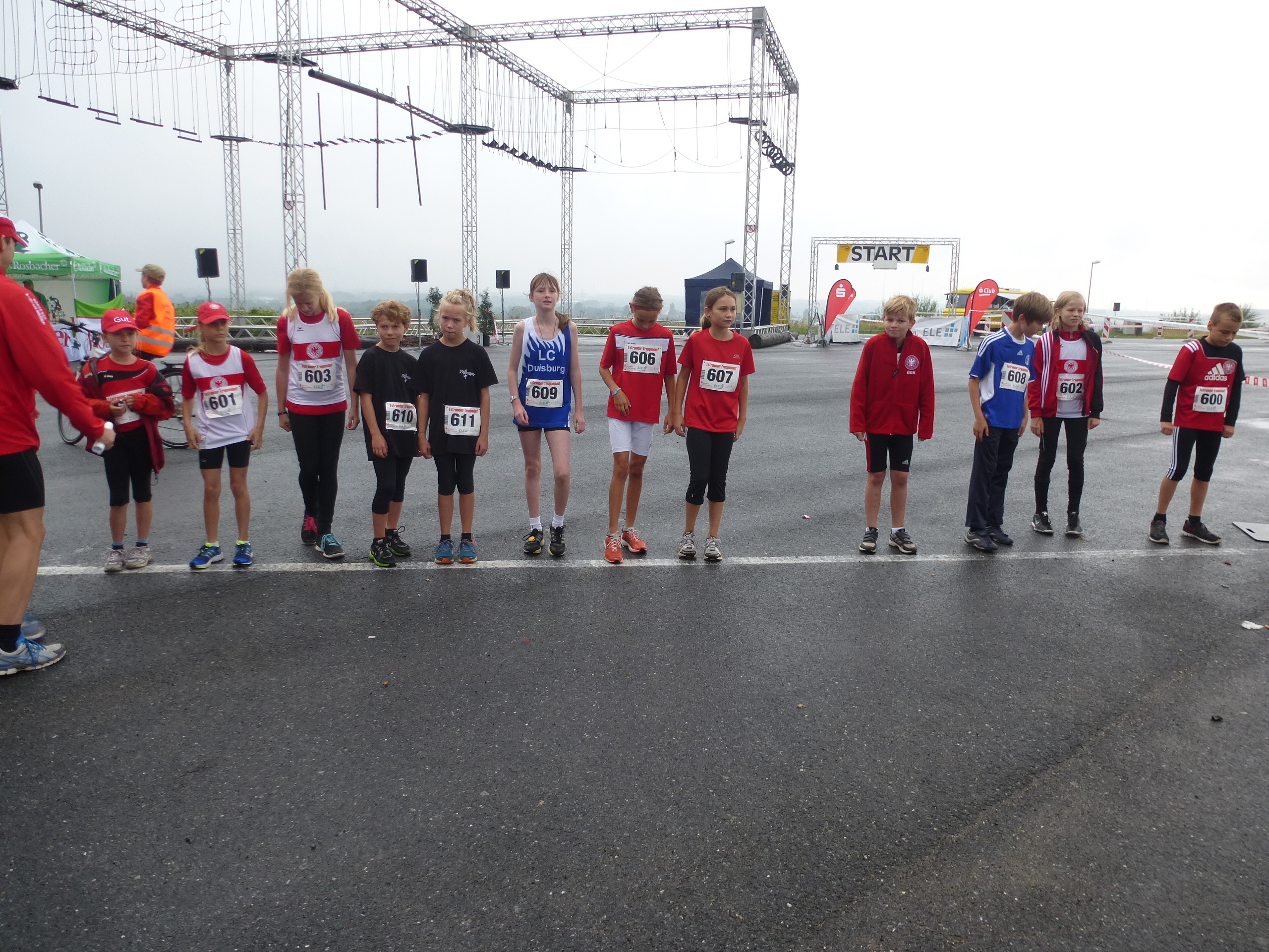 Start zu einem Jugendlauf