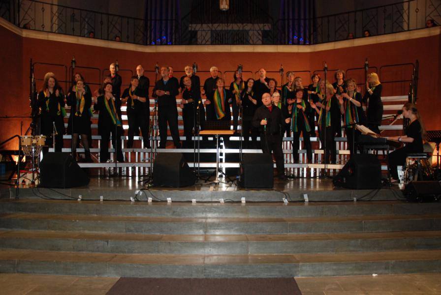 The HeiSingers auf dem Essener Gospelfestival 2013