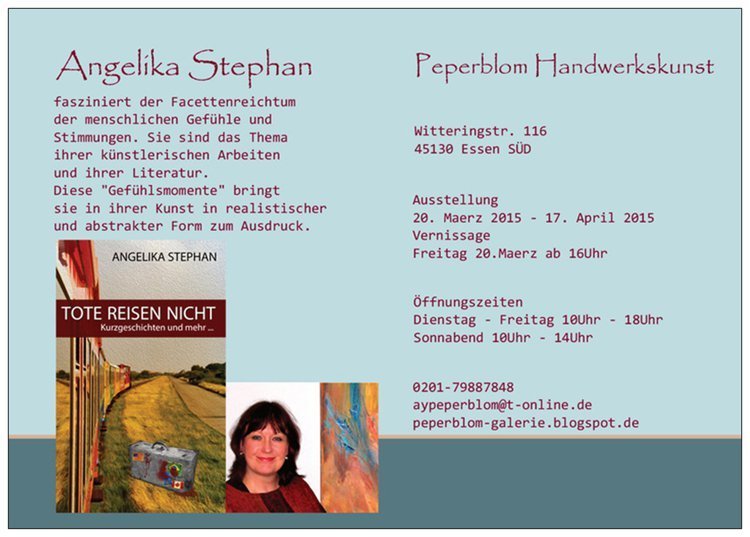 Flyer Rückansicht