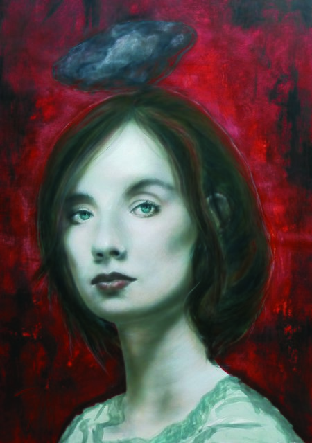 Jürgen Hohmann - Frau mit Stein